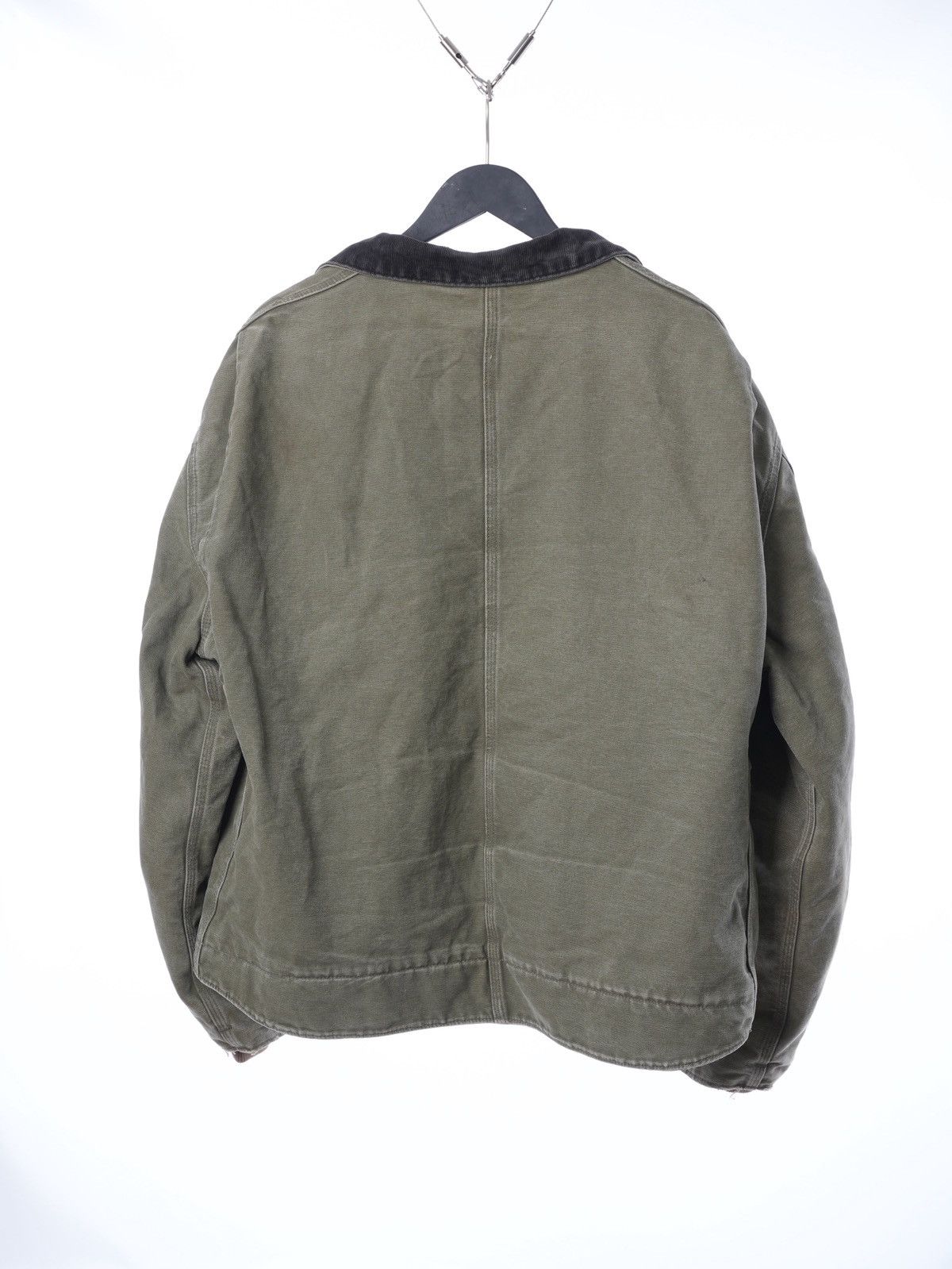 Carhartt Vintage Carhartt J164 Detroit Faded Fleece Lined Work Jacket Size US XL / EU 56 / 4 - 11 Thumbnail