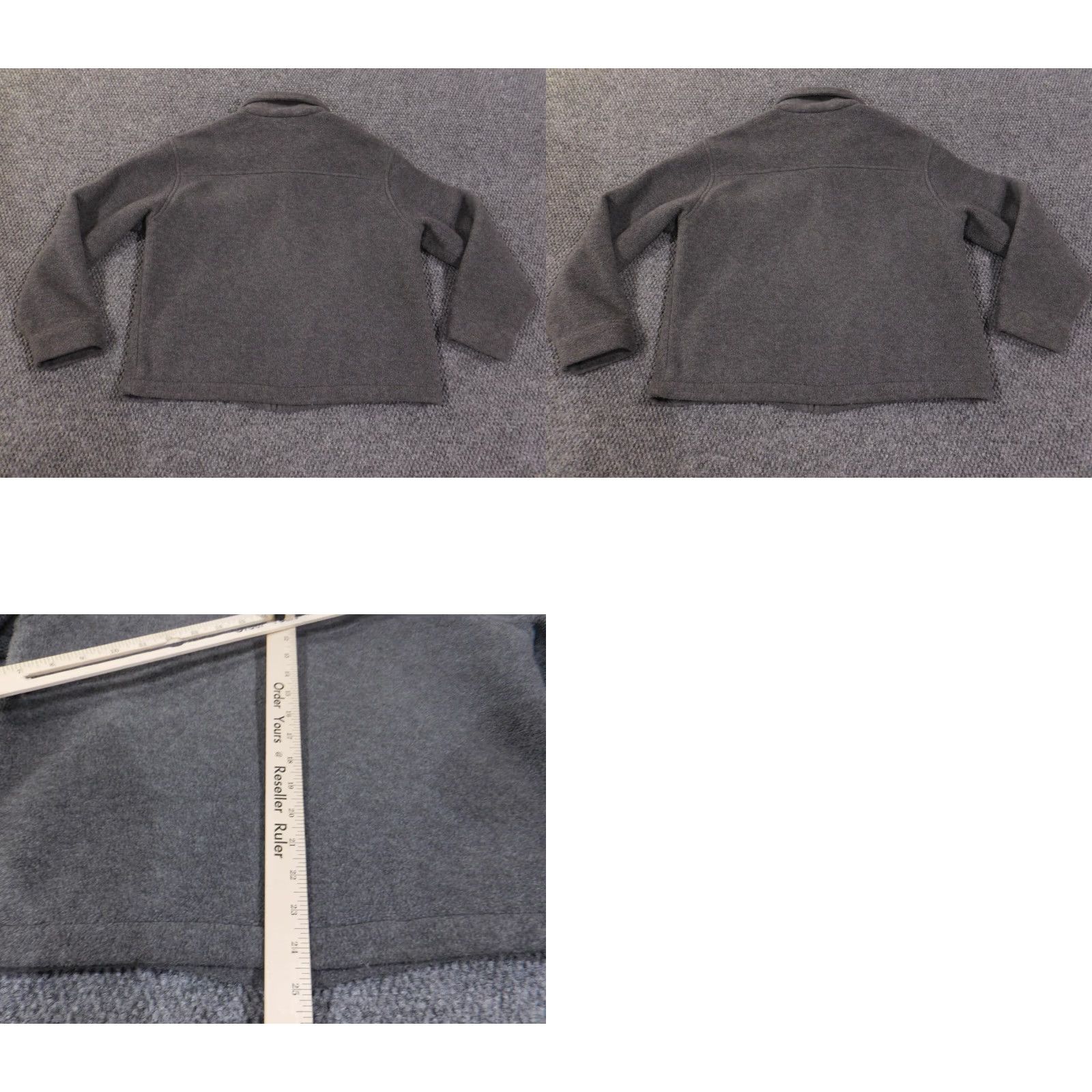 Eddie Bauer Eddie Bauer Jacket Womens M Gray Zip Vintage Outdoors Retro Polyester Lined Knit Logo Winter Regular Jacket Women No Holes or Tears Size M / US 6-8 / IT 42-44 - 8 Thumbnail