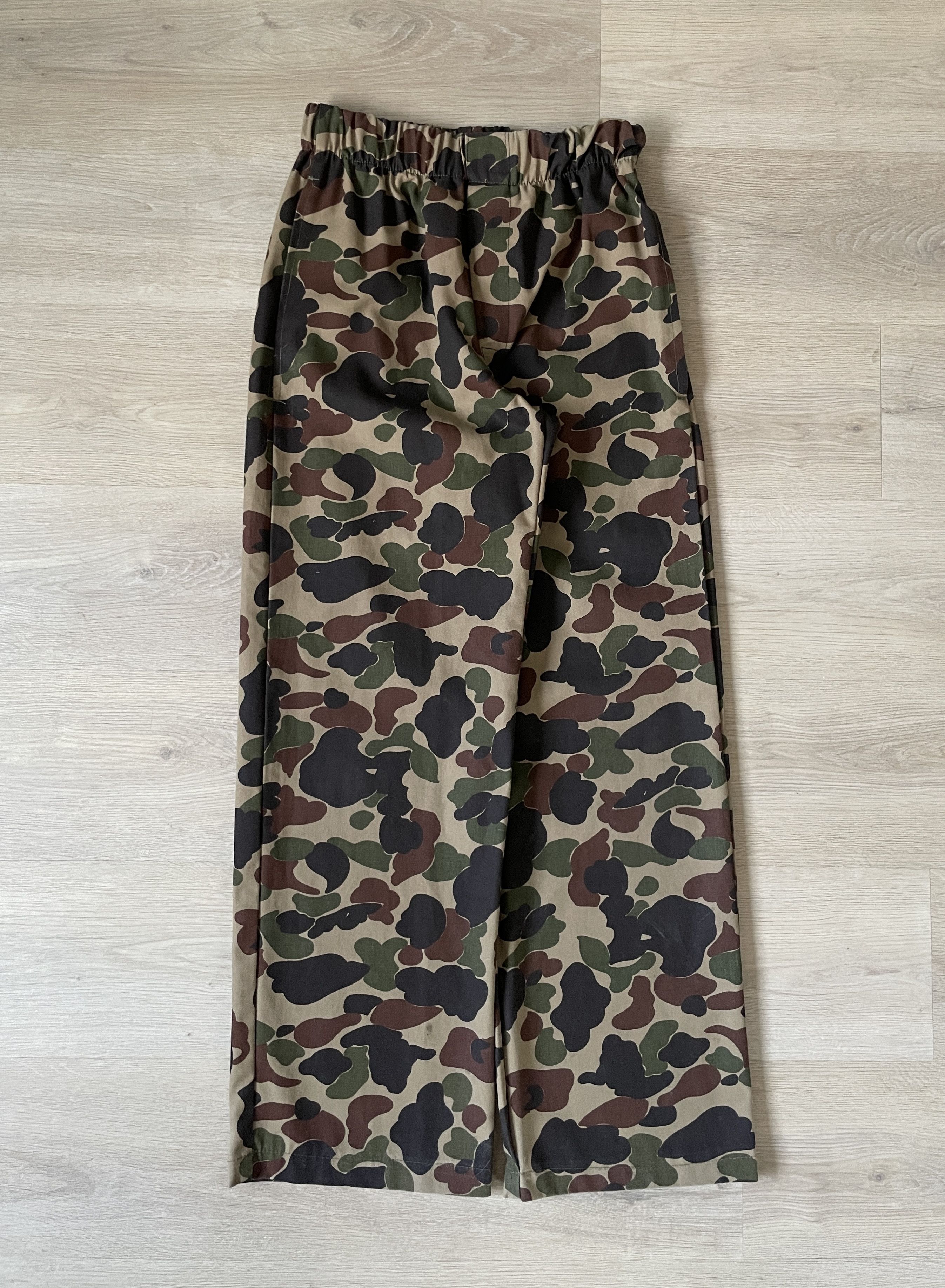 Vintage 90s Duck Camo Shell Pants Size US 30 / EU 46 - 1 Thumbnail