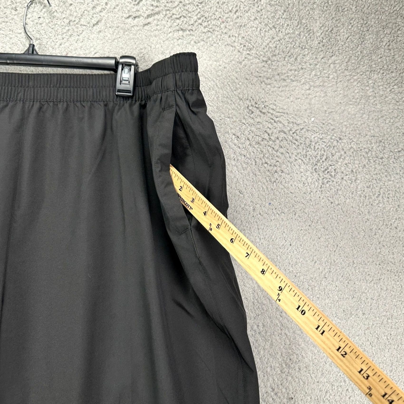 Vintage Walter Hagen Men Pull On Rain Pants 2XL Black Rain Resistant Golf Outdoor Pocket Size US 39 - 6 Thumbnail