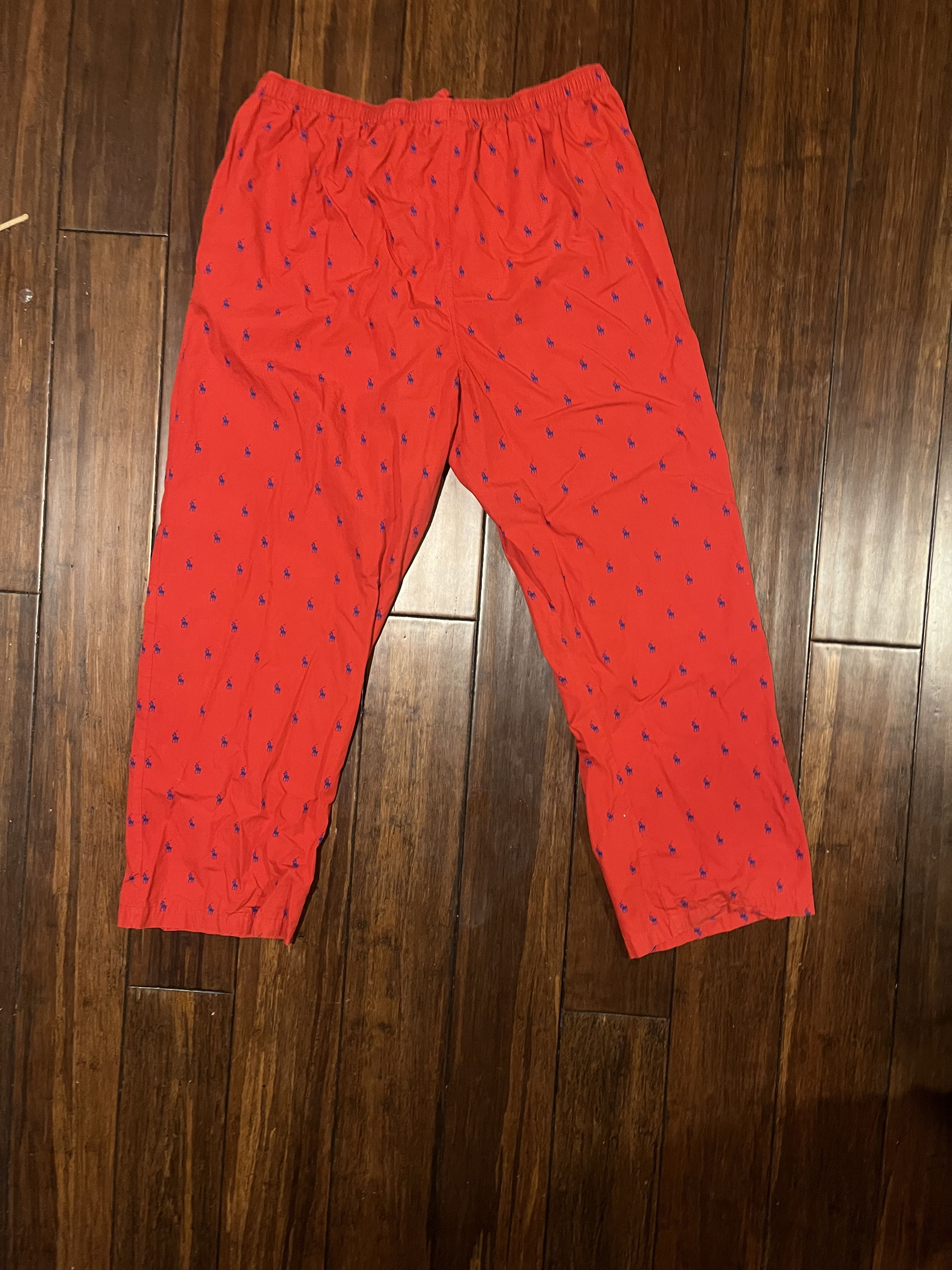 Polo Ralph Lauren Polo Ralph Lauren Pants Sleepwear Red Size US 38 / EU 54 - 2 Thumbnail