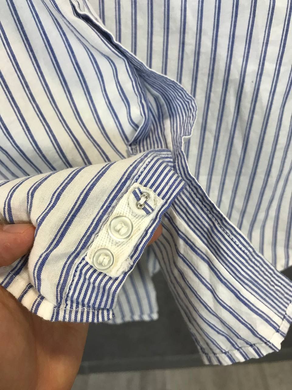 Diesel Diesel vintage designer striped shirt Size US S / EU 44-46 / 1 - 6 Thumbnail