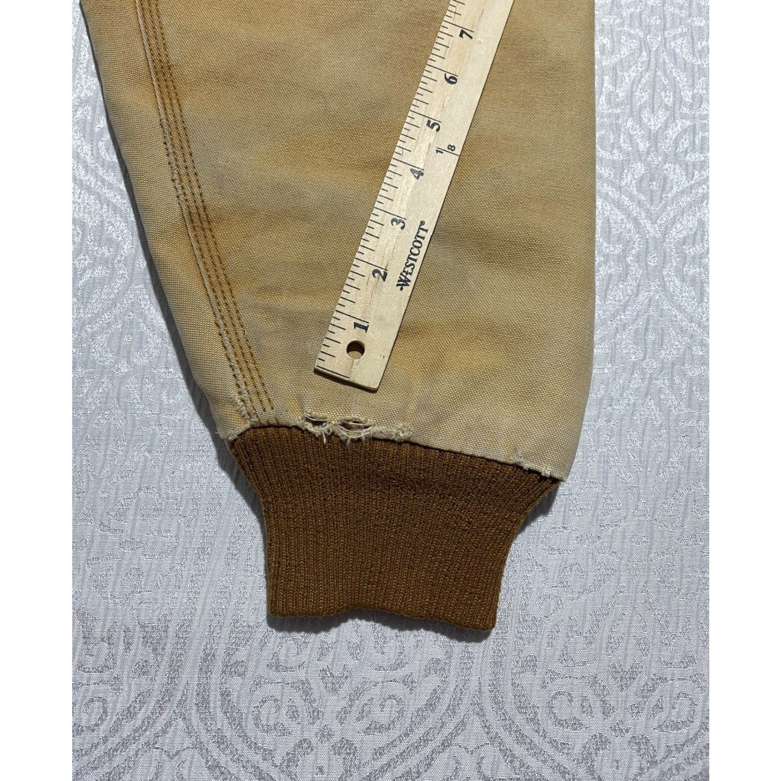 Walls Walls Jacket Mens 2XL Tan Blizzard Pruf Hooded Duck Canvas Insulated Workwear Size US XXL / EU 58 / 5 - 4 Thumbnail