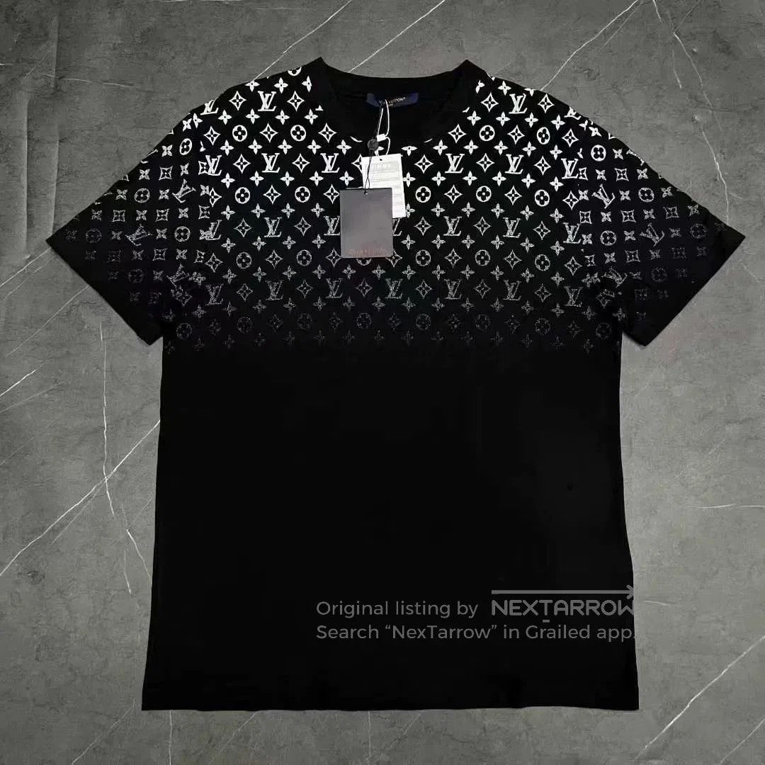 Louis Vuitton louis vuitton gradient logo short sleeve shirt. Size US XXL / EU 58 / 5 - 1 Thumbnail