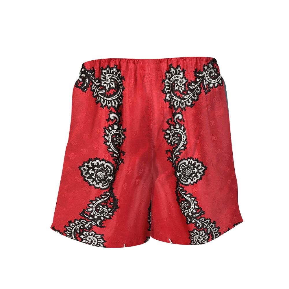 Designer × Vintage Men's Bandanna-Print Regular Shorts Size US 31 - 2 Thumbnail
