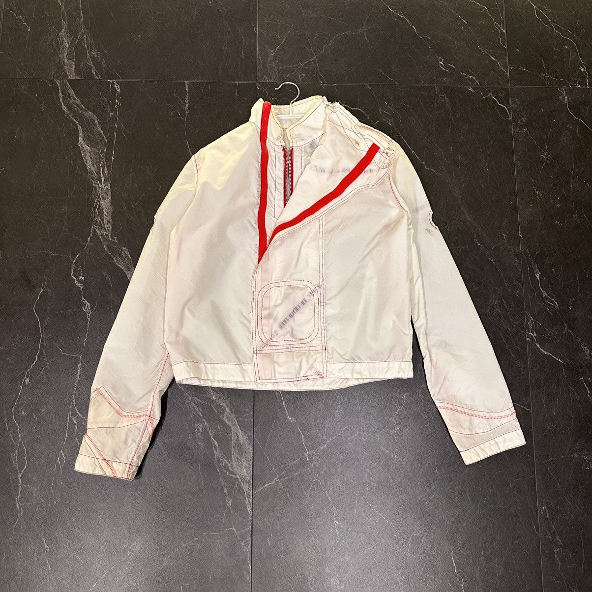 KANGHYUK KANGHYUK Recycled Airbag Biker Jacket Size US M / EU 48-50 / 2 - 3 Thumbnail