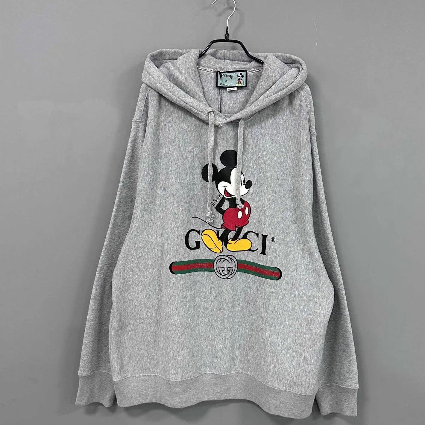 Gucci GUCCI x Disney Mickey Gray Hoodie XL Size US XL / EU 56 / 4 - 1 Thumbnail