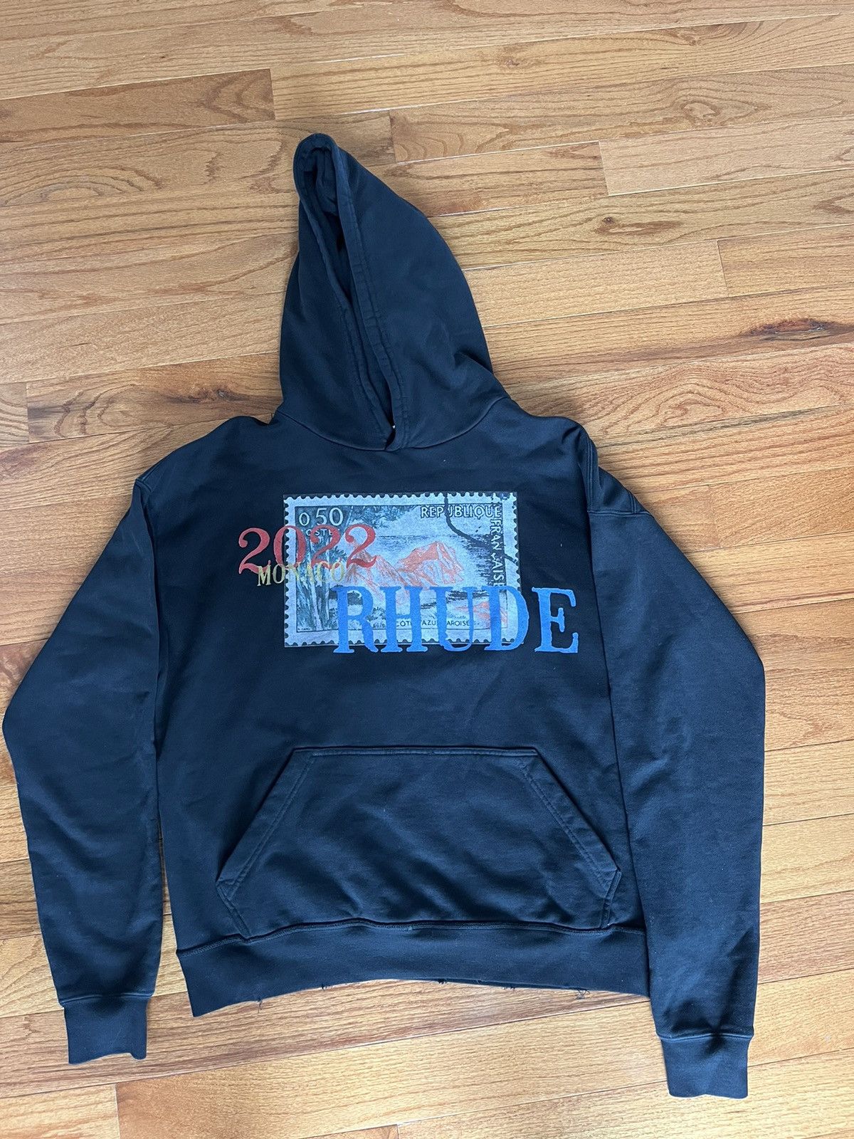 Rhude Rhude Stamp Hoodie Size US S / EU 44-46 / 1 - 1 Thumbnail