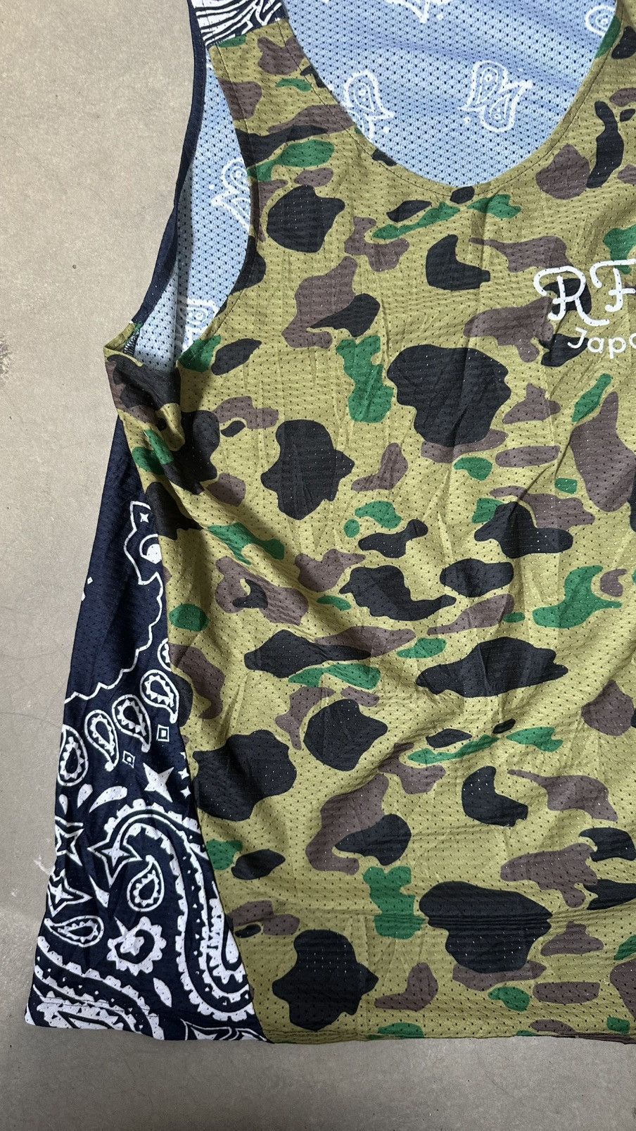 Japanese Brand GAMOA RFA JAPAN TANK TOP Size US M / EU 48-50 / 2 - 2 Thumbnail