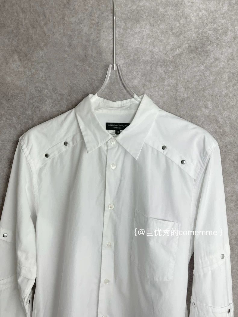 Comme des Garcons Comme Des Garcons Studded Paneled Layered Pointed Neck Lon Size XS / US 0-2 / IT 36-38 - 4 Thumbnail