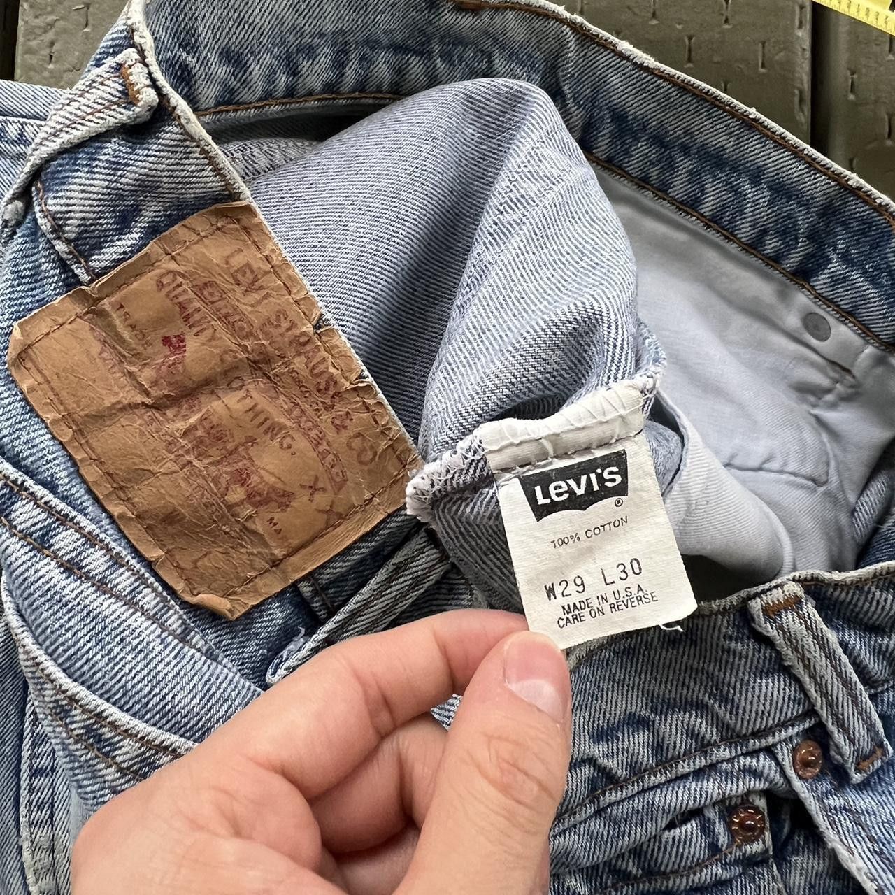 Levi's × Vintage Vintage Levi's 550 Relaxed Fit Jeans Levi's Size US 26 / EU 42 - 6 Thumbnail