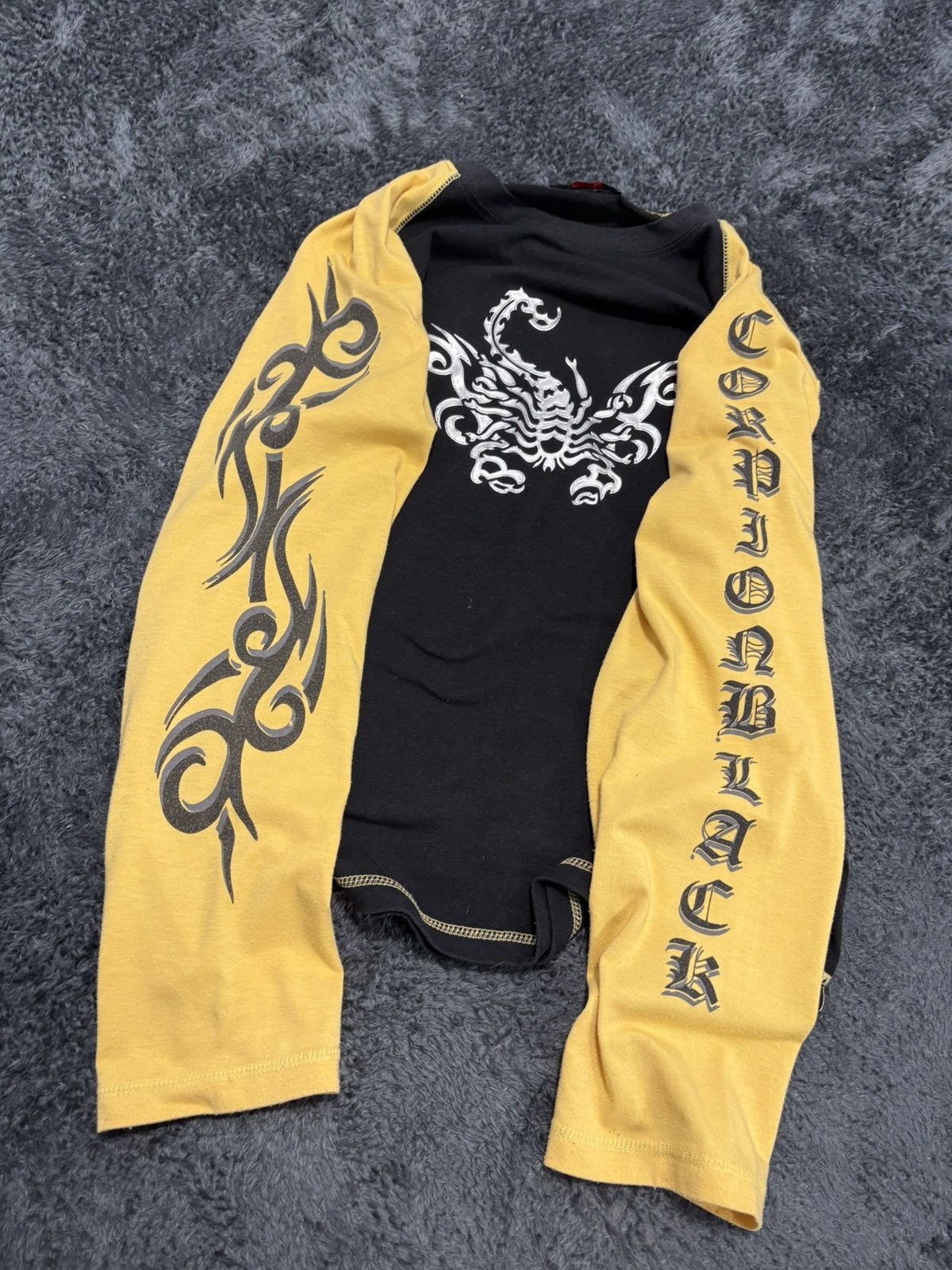 Hysteric Glamour 2000s Vintage Jesse Pinkman Style Scorpion Y2K Longsleeve Size US M / EU 48-50 / 2 - 2 Thumbnail