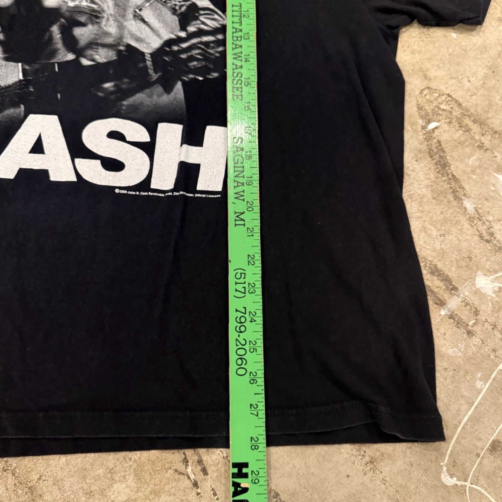 Vintage VINTAGE Y2K Johnny Cash Zion Rootswear Black Shirt Graphic 2009 Mens XL T-Shirt Size US XL / EU 56 / 4 - 7 Thumbnail