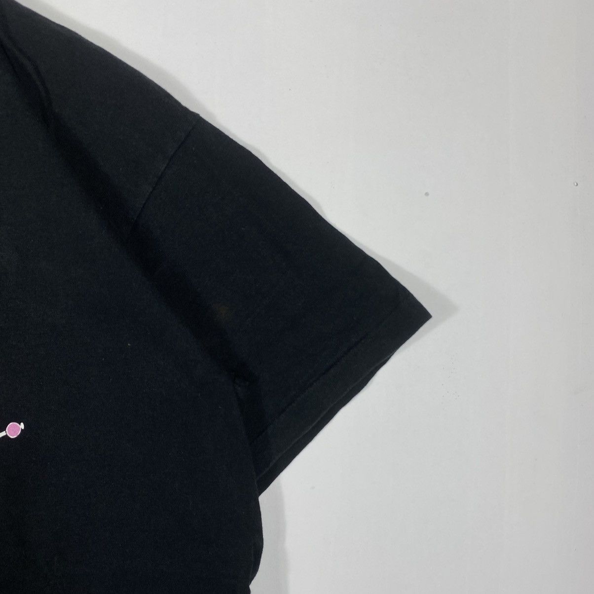 Vintage Vintage 90's PINK POODLE Graphic Tee Shirt Large Size Size US L / EU 52-54 / 3 - 3 Thumbnail