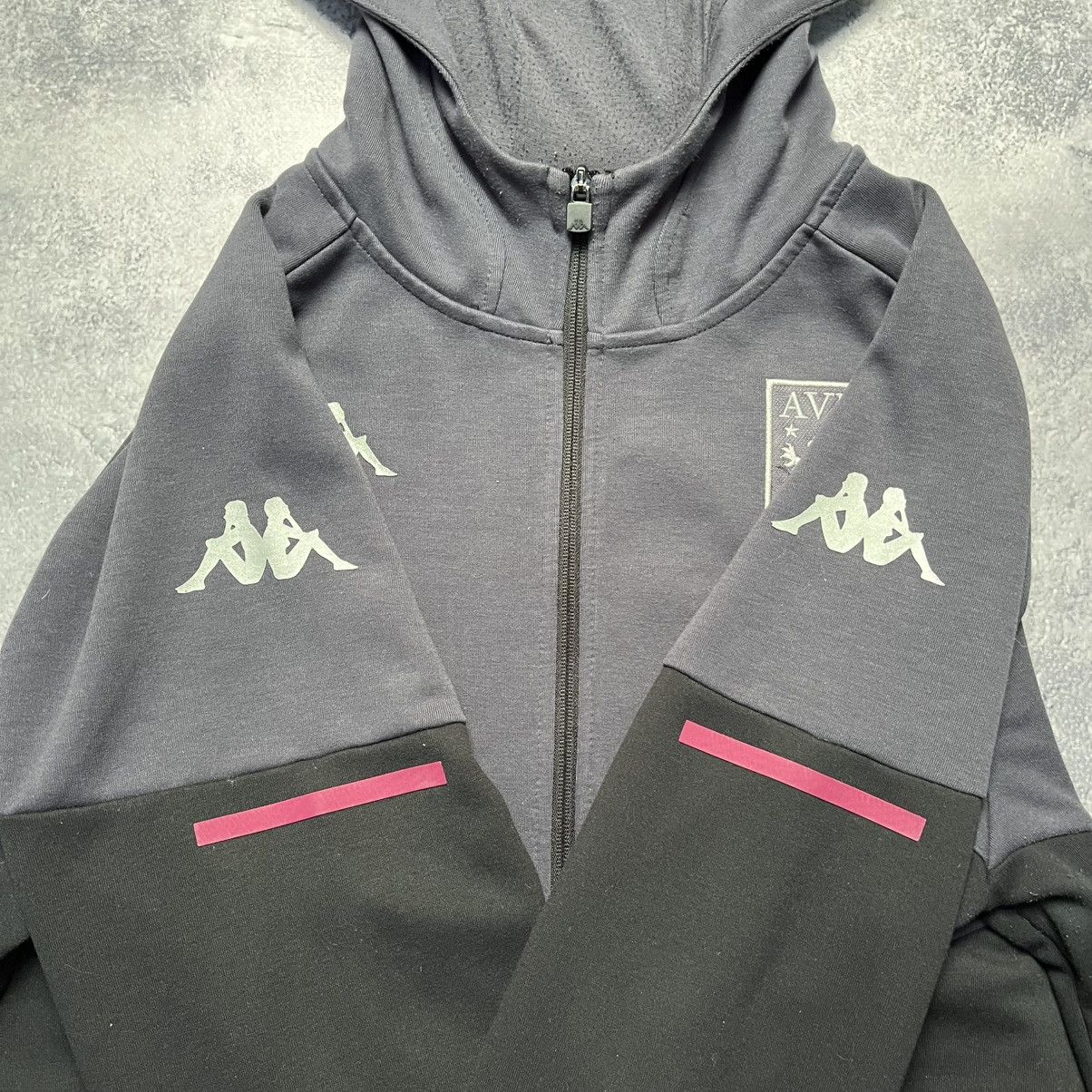 Kappa Kappa Aston Villa Zip Hoodie Soccer Player Football AVFC Size US XXL / EU 58 / 5 - 7 Thumbnail