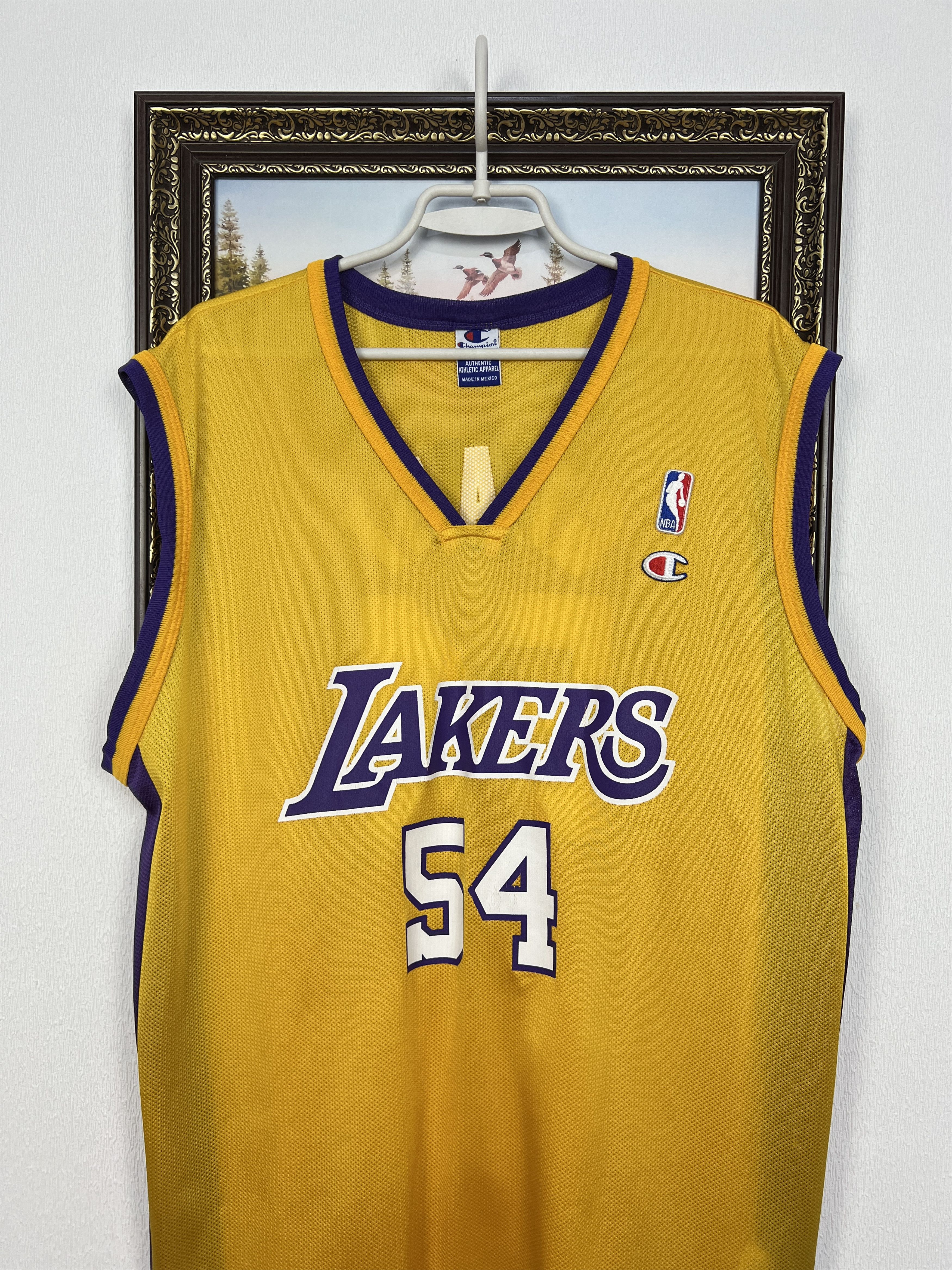 Champion Vintage 90's Champion Los Angeles Lakers Grant Jersey Size US L / EU 52-54 / 3 - 2 Thumbnail