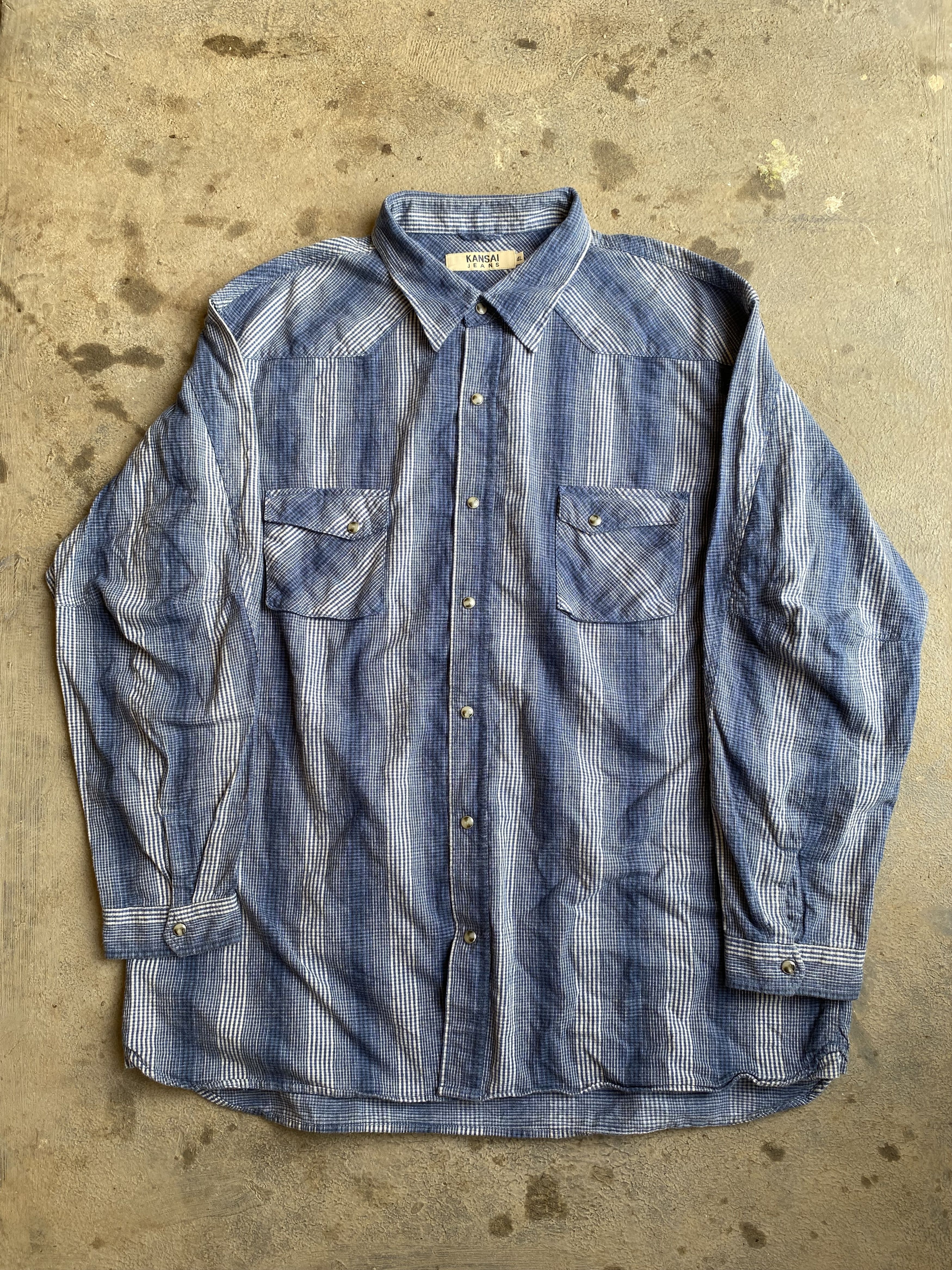 Japanese Brand × Kansai Yamamoto × Vintage Vintage kansai jeans flanel Size US XL / EU 56 / 4 - 1 Thumbnail