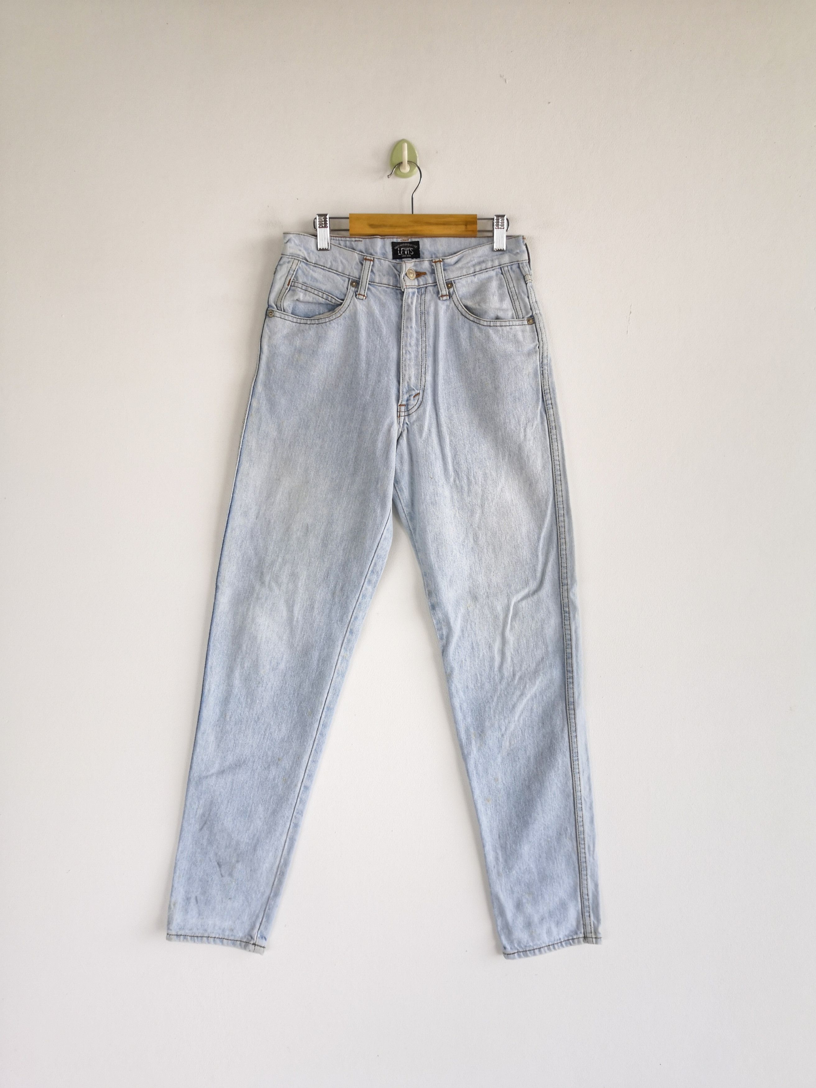 Levi's Vintage Levis Sun Faded Jeans Levi's Light Wash Denim Pants Size 26" / US 2 / IT 38 - 1 Thumbnail