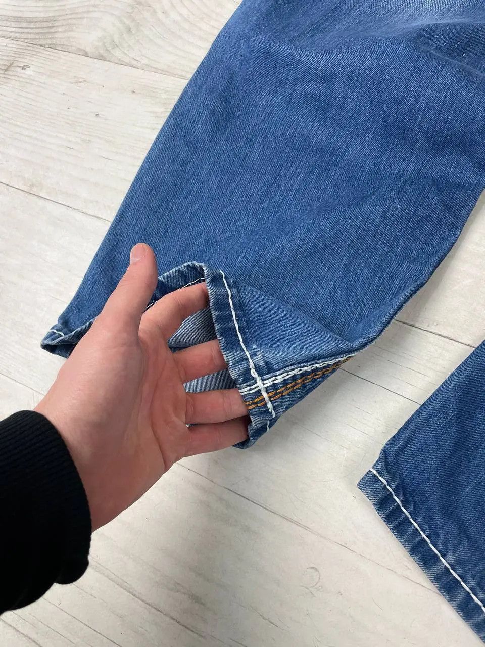 True Religion Vintage True Religion Billy Super Big T Baggy Denim Jeans Size US 40 / EU 56 - 15 Thumbnail