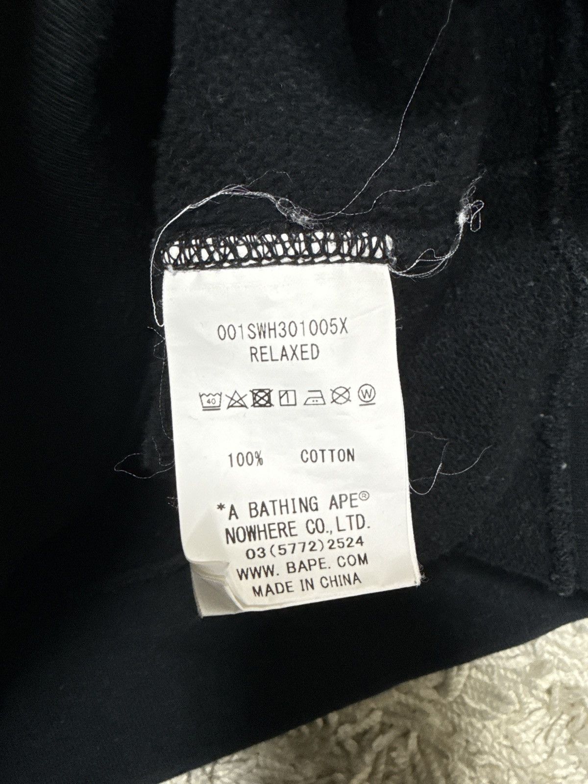 Bape BAPE “93” Black Crewneck Sweatshirt Yellow/White Print M Size US M / EU 48-50 / 2 - 5 Thumbnail