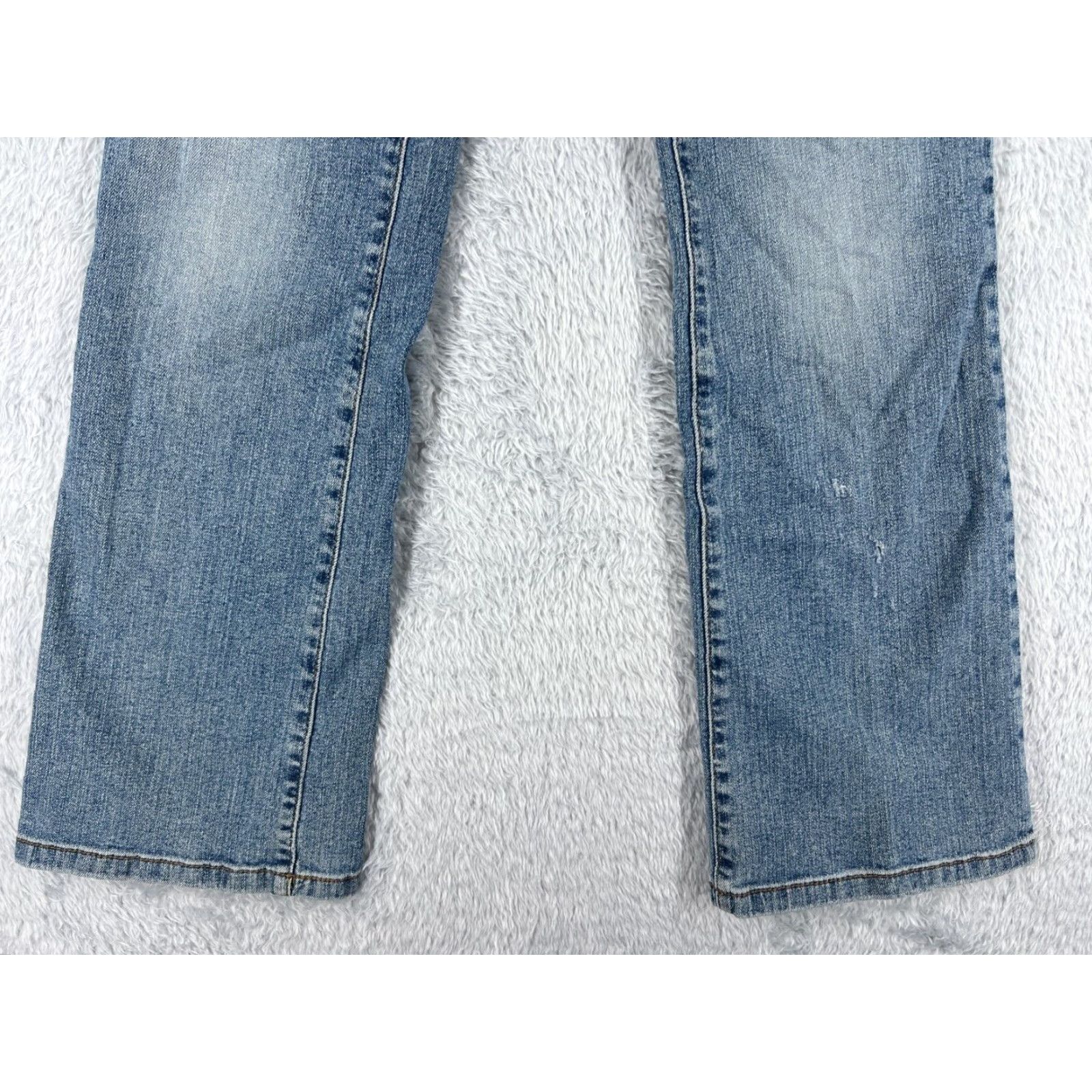 DKNY DKNY Jeans Women 4 Blue Denim Flared Soho Mid Rise 26x30 5-Pocket Design Regular Inseam 30 in Cotton Blend Womens Size 27" / US 4 / IT 40 - 2 Thumbnail