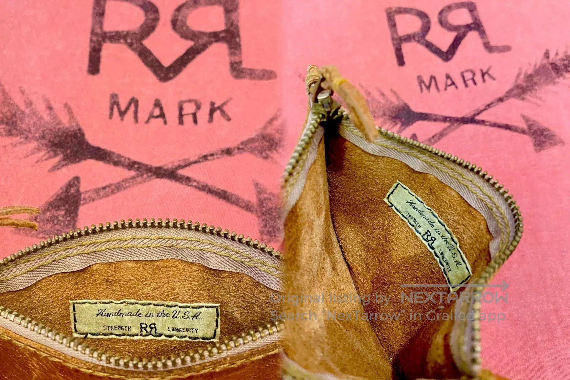 RRL Ralph Lauren RRL Vintage Leather Handmade Pouch. Size ONE SIZE - 7 Thumbnail