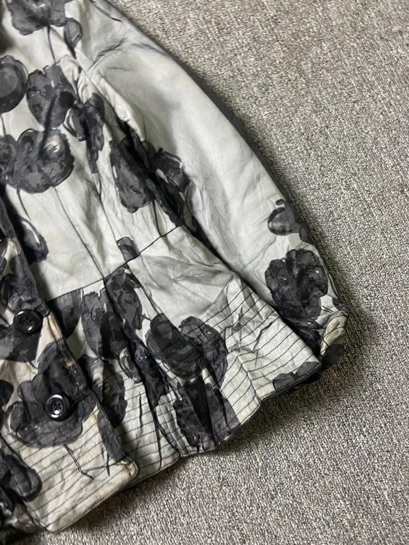 Japanese Brand Japanese Brand Organza Floral Jacket (184) Size XS / US 0-2 / IT 36-38 - 7 Thumbnail