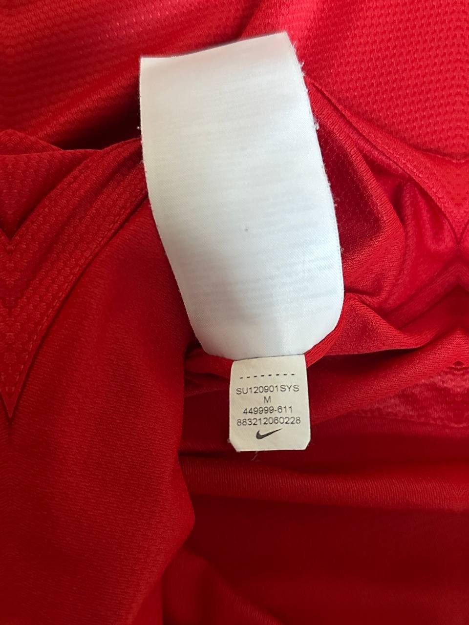 Nike TURKEY 2012-13 HOME FOOTBALL SHIRT SOCCER JERSEY NIKE M MEN Size US M / EU 48-50 / 2 - 9 Thumbnail