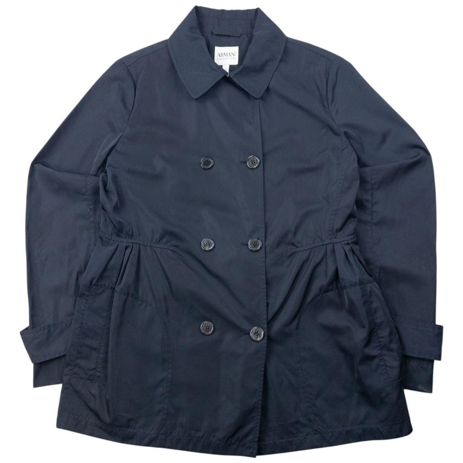 Armani Vintage Armani Collezioni Lightweight Waterproof Jacket M Size US M / EU 48-50 / 2 - 1 Thumbnail
