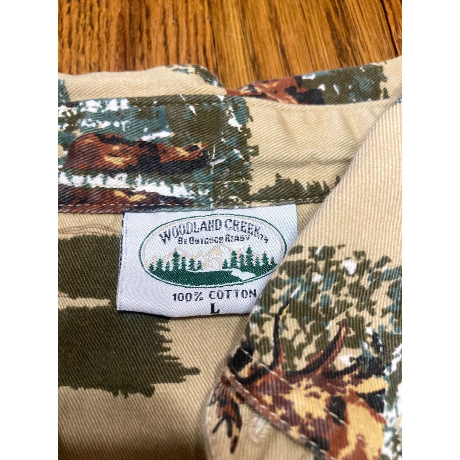 Vintage VINTAGE Moose Button-Up Shirt Mens Large Long Sleeve USA C1 Size US L / EU 52-54 / 3 - 5 Thumbnail