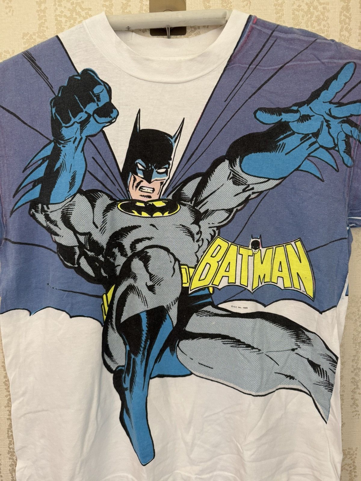 DC Comics × Marvel Comics Vintage 80s DC COMICS BATMAN PS01 Size US XL / EU 56 / 4 - 2 Thumbnail
