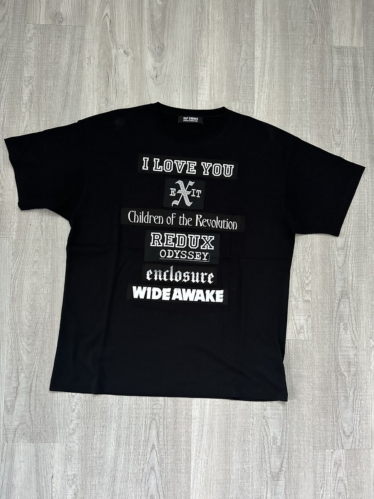Raf Simons Raf Simons SS21 Patches T Shirt Size US M / EU 48-50 / 2 - 1 Thumbnail
