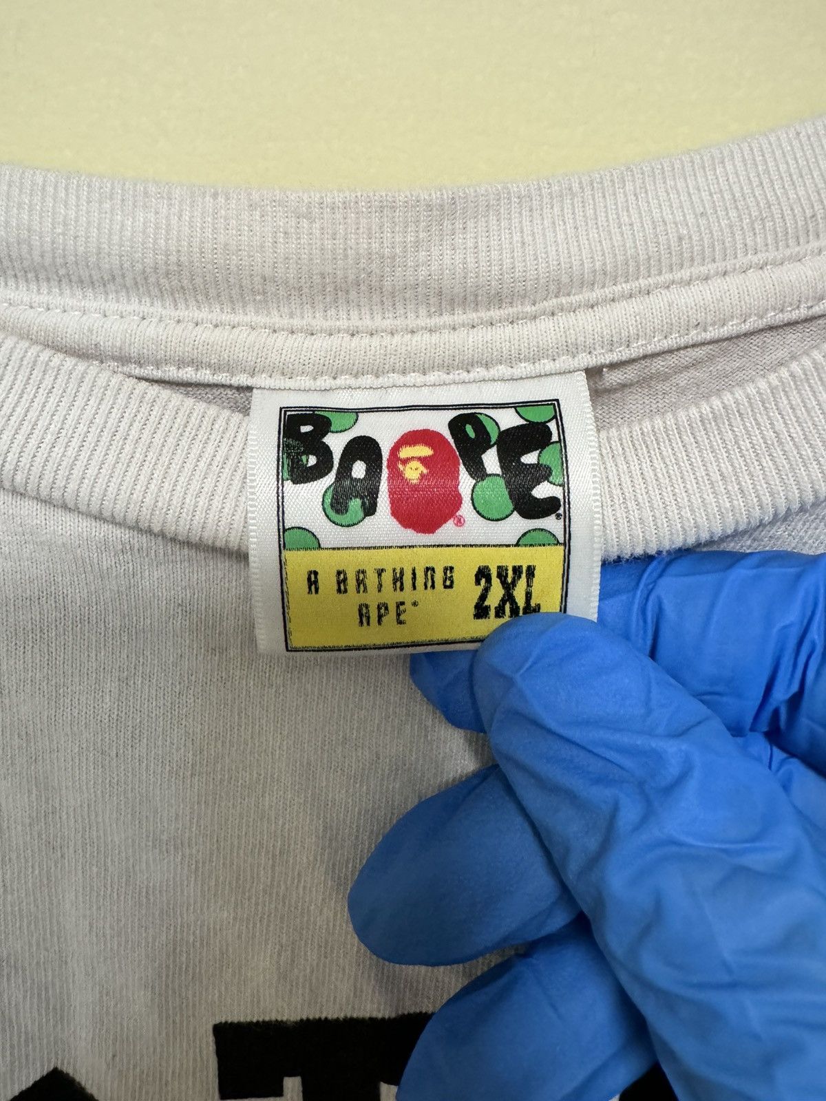 Bape A Bathing Ape Green Camo L/S T-Shirt Size US XXL / EU 58 / 5 - 3 Thumbnail