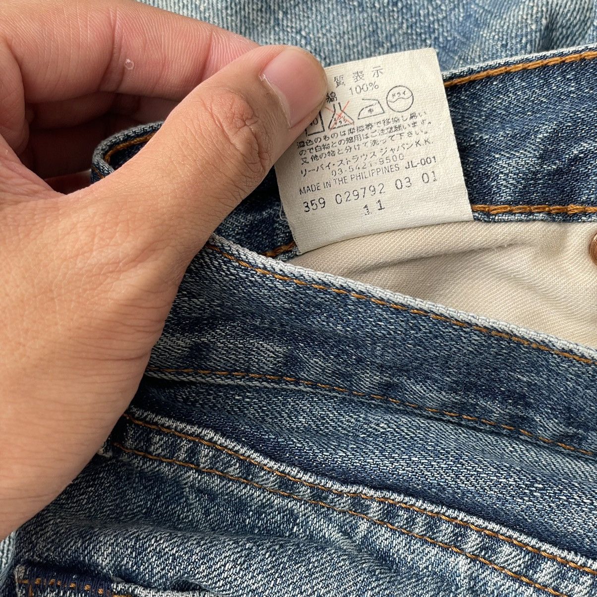 Levi's × Levi's Vintage Clothing “VINTAGE LEVIS” Y2K LEVIS DISTRESSED DENIM Size US 29 - 7 Thumbnail