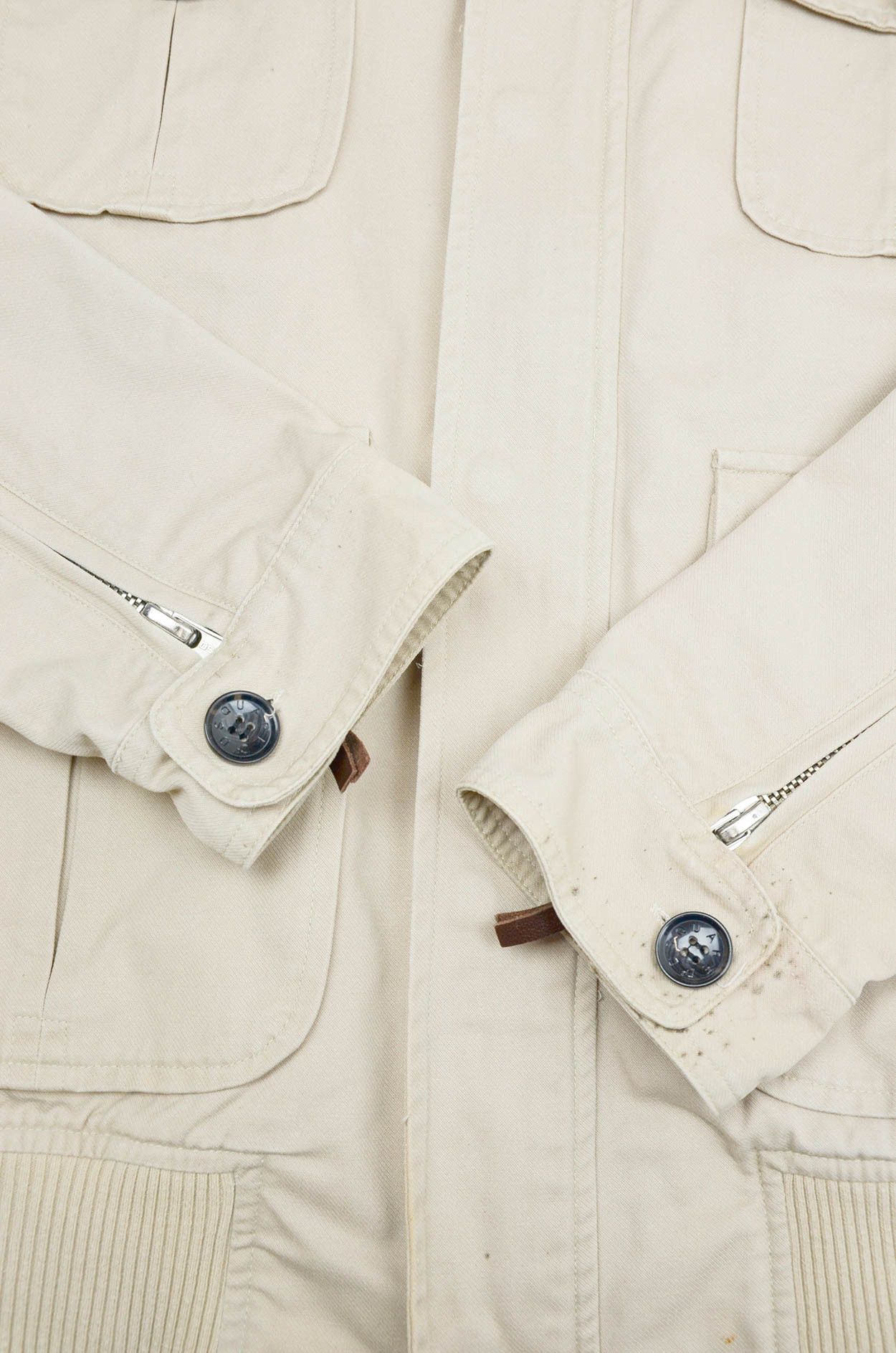 Dsquared2 DSQUARED2 Beige Safari Field Jacket – M Size US M / EU 48-50 / 2 - 3 Thumbnail
