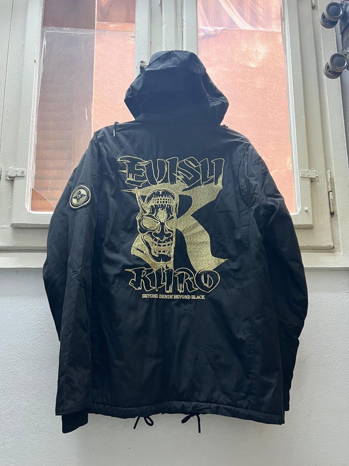 Evisu Kuro Parkas Rare🔥