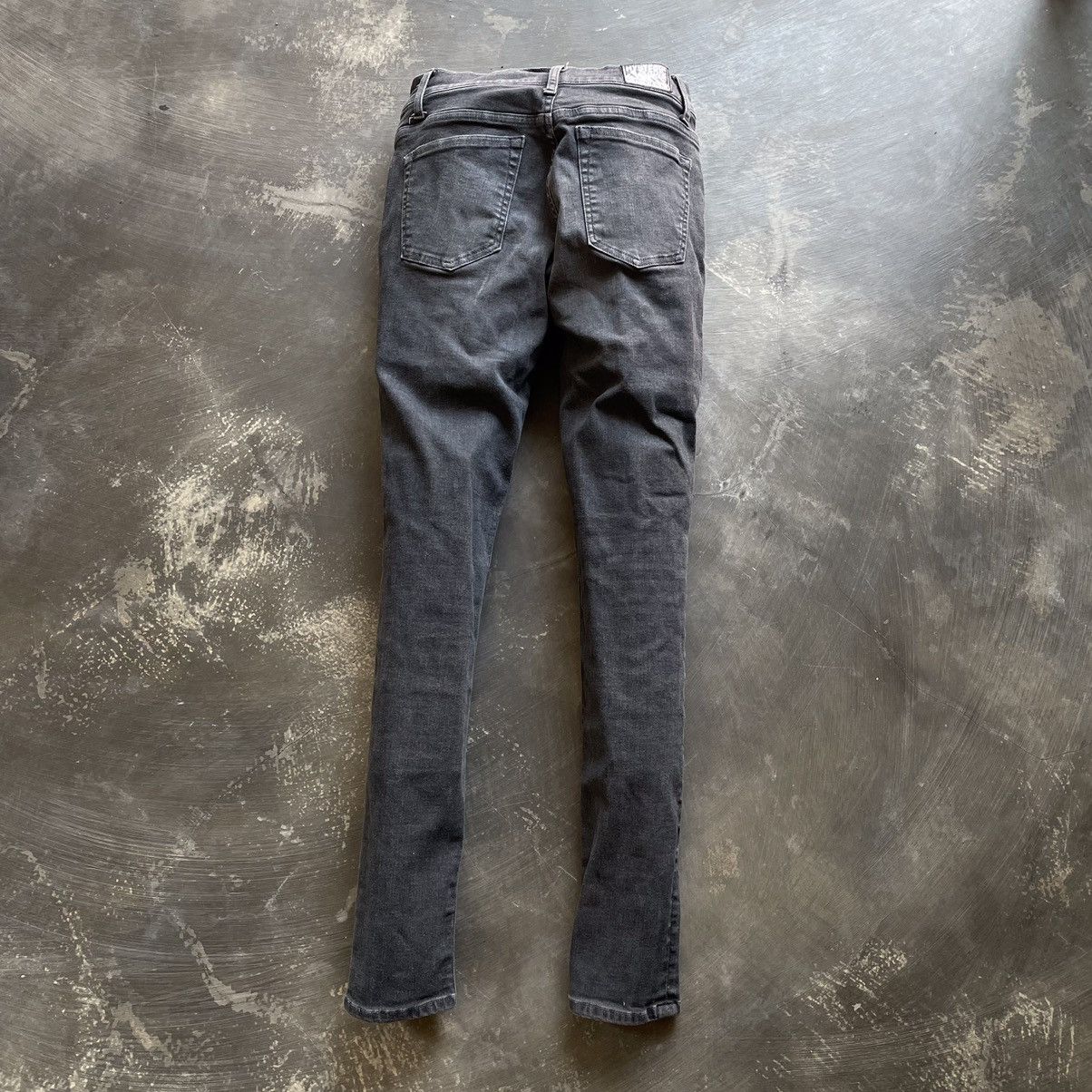 Hysteric Glamour × Japanese Brand Hysteric glamour charcoal grey denim long pants Size 28" / US 6 / IT 42 - 6 Thumbnail