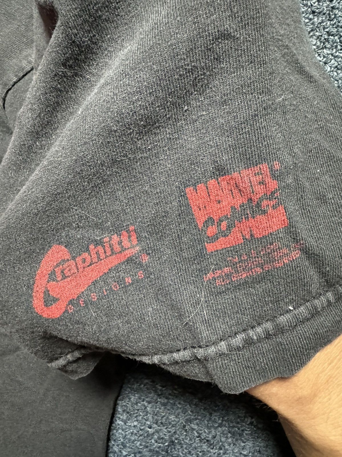 Marvel Comics × Vintage Vintage Marvel Tee Size US L / EU 52-54 / 3 - 2 Thumbnail