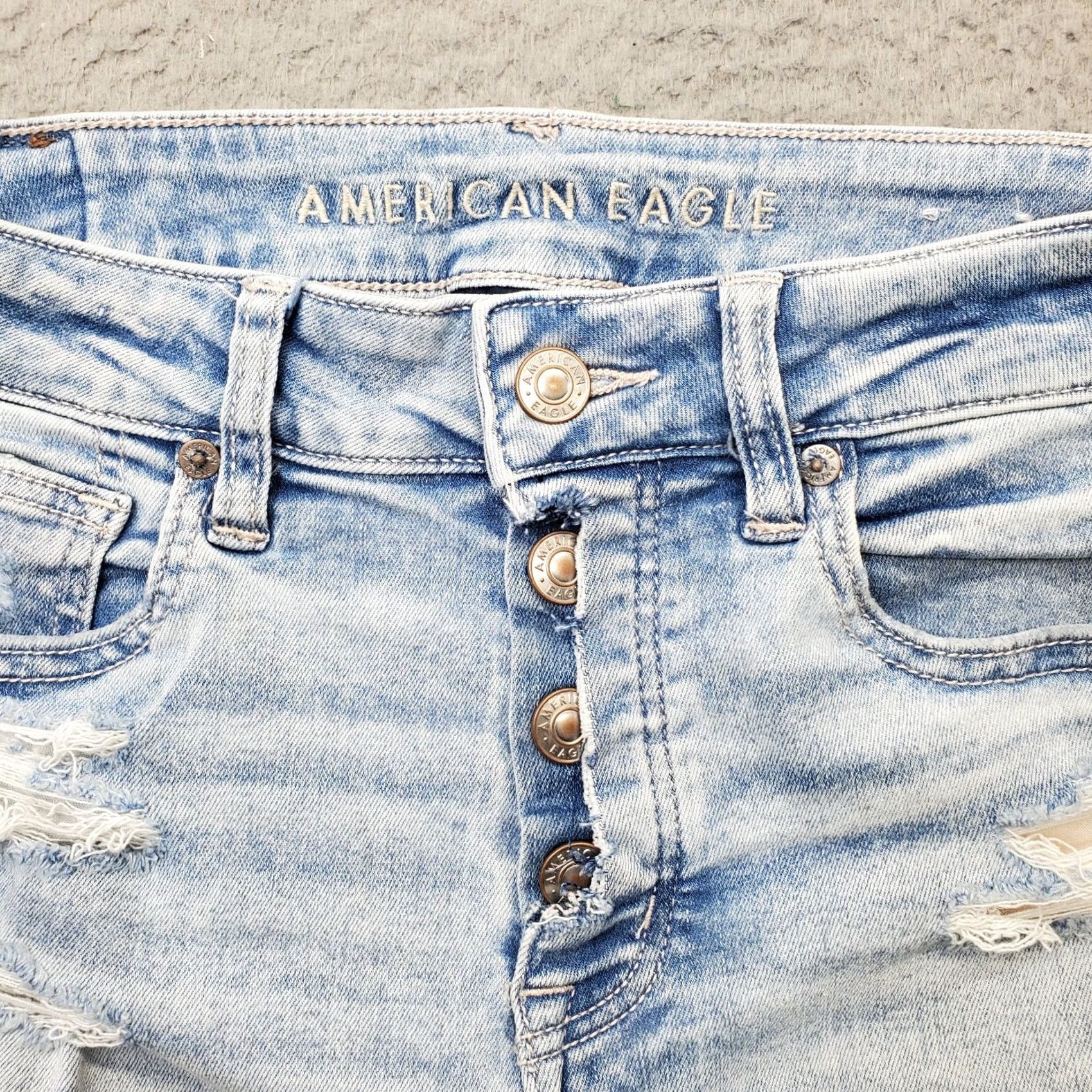 American Eagle Outfitters VINTAGE: No Size 27" / US 4 / IT 40 - 6 Thumbnail