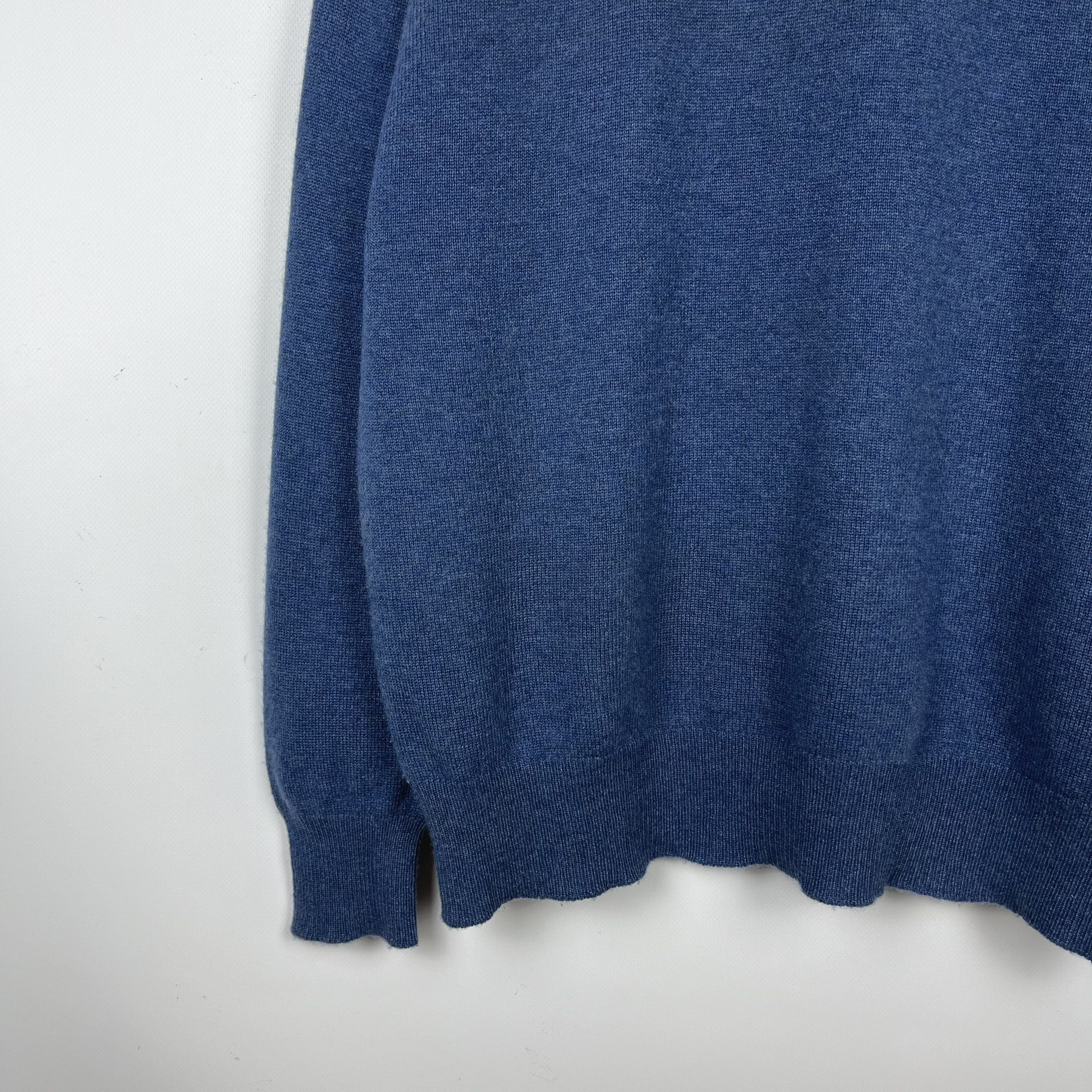 Other Vintage Brora 100% Cashmere Crewneck Sweater Size US L / EU 52-54 / 3 - 4 Thumbnail