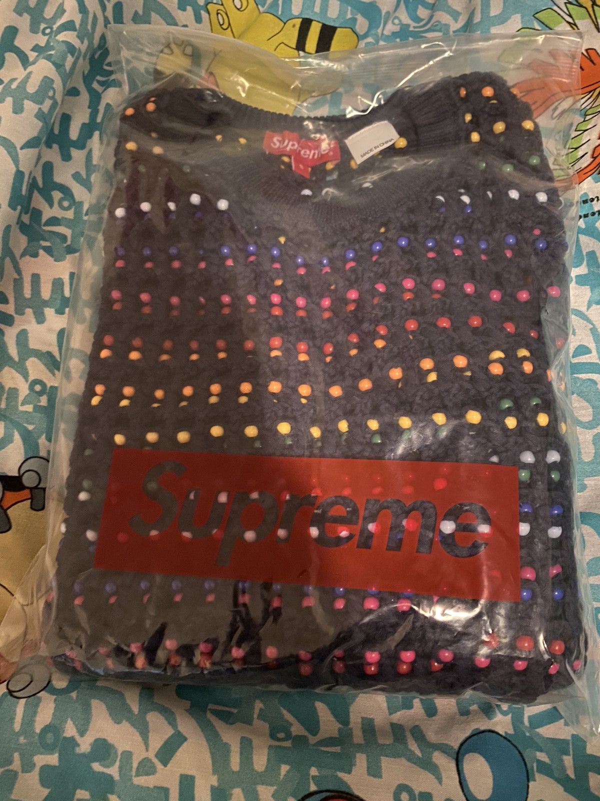 トップス Supreme Beaded Sweater Vest Supreme Beaded Sweater Vest (SS23) - $248