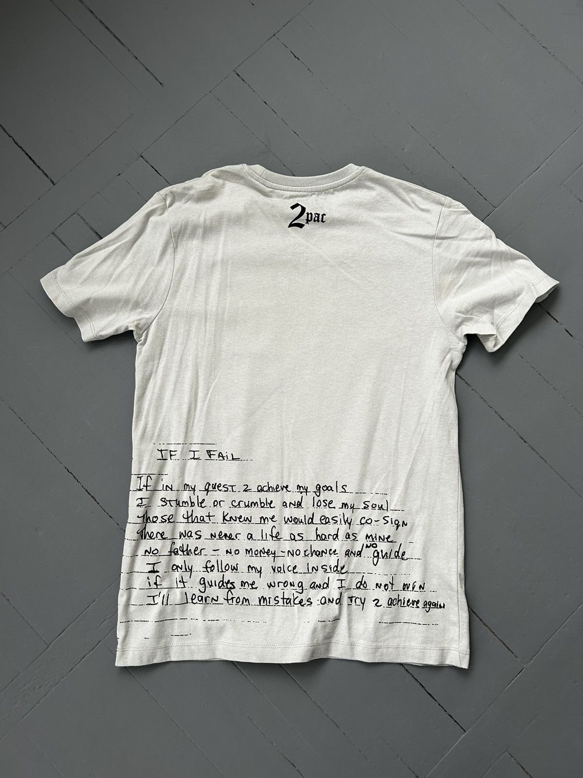 Band Tees × Rap Tees 2PAC T-shirt Size US XXS / EU 40 - 5 Thumbnail