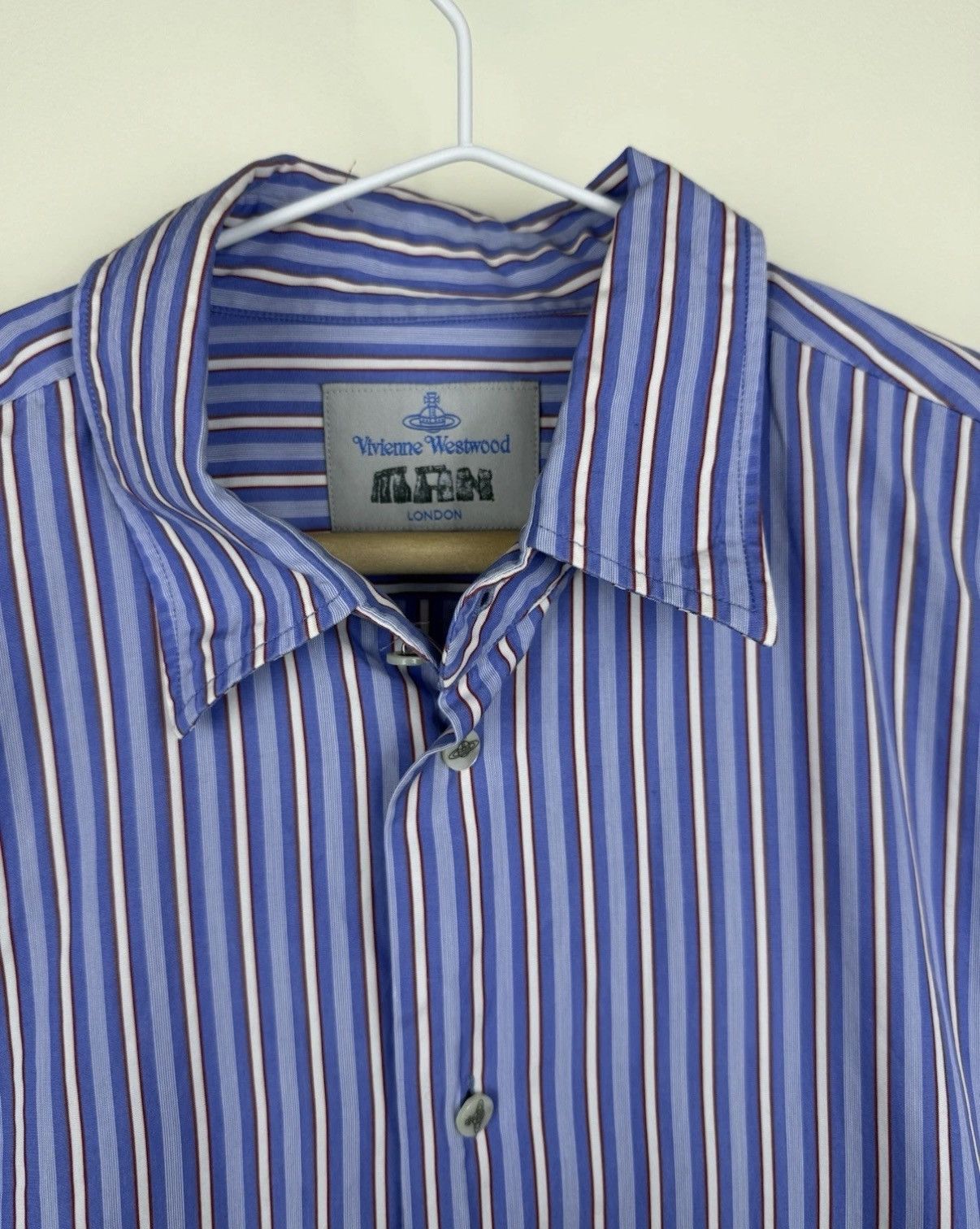 Vivienne Westwood Vivienne Westwood striped shirt Size US M / EU 48-50 / 2 - 2 Thumbnail