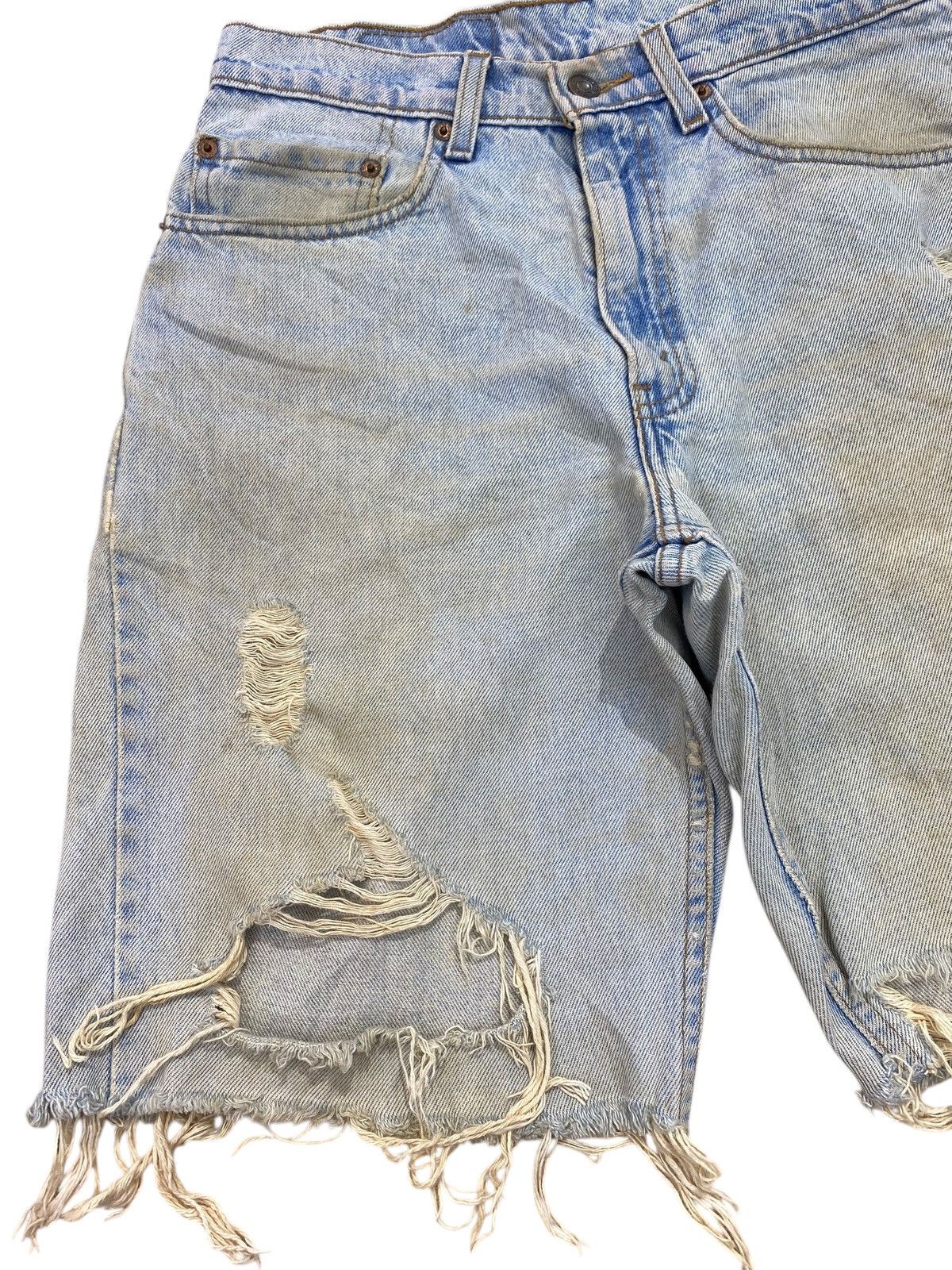 Levi's Levi’s Vintage Mud Wash Distressed Style Cut Off Jeans Size US 30 / EU 46 - 3 Thumbnail