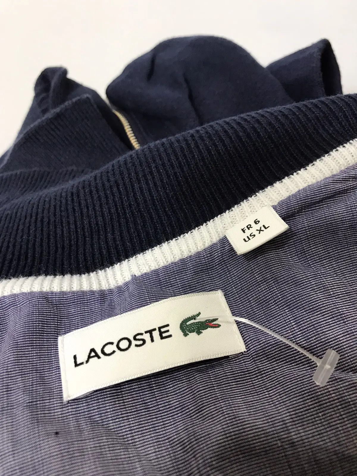 Designer × Lacoste × Vintage Lacoste full zip jumper Size US XL / EU 56 / 4 - 3 Thumbnail