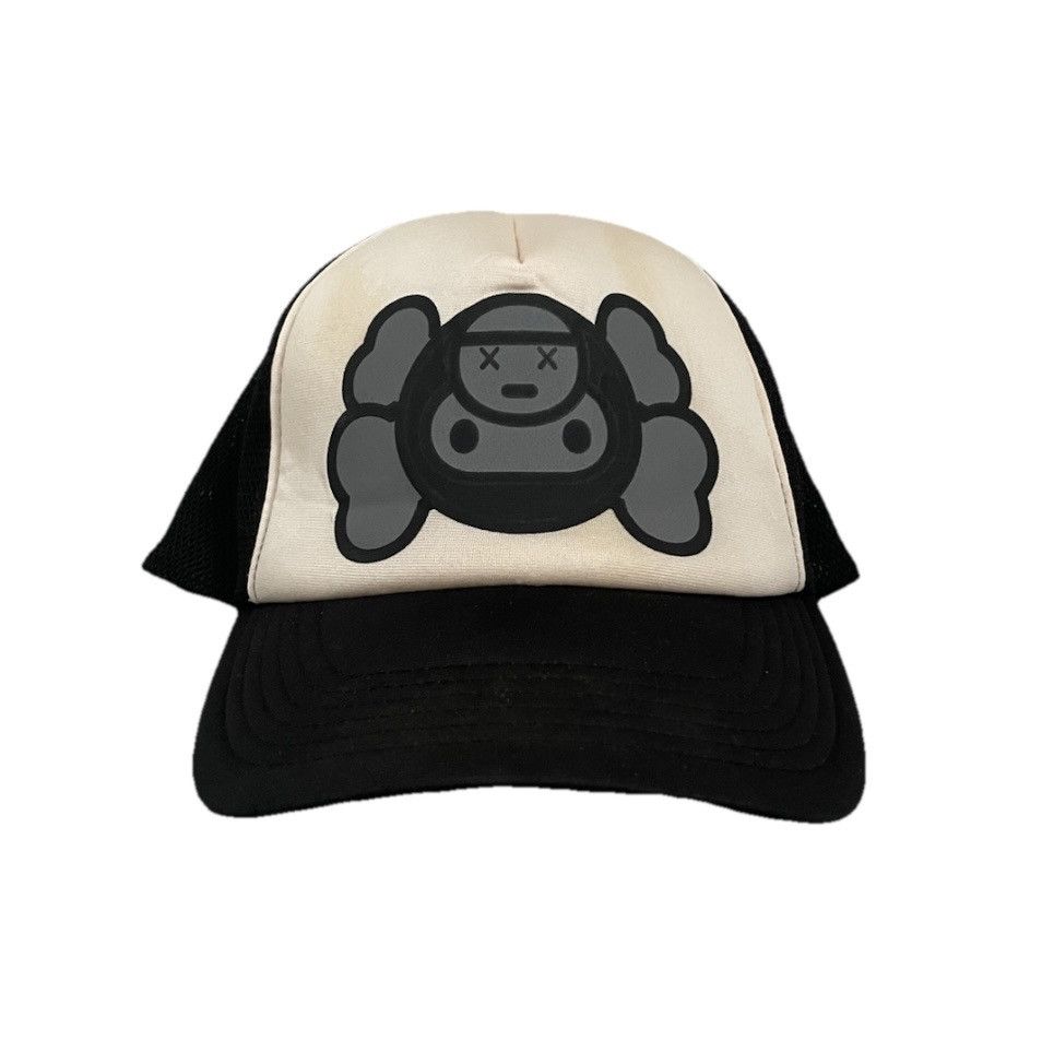 A BATHING APE × KAWS cap BAPE × KAWS APE head trucker hat cap a bathing ape NIGO | eBay