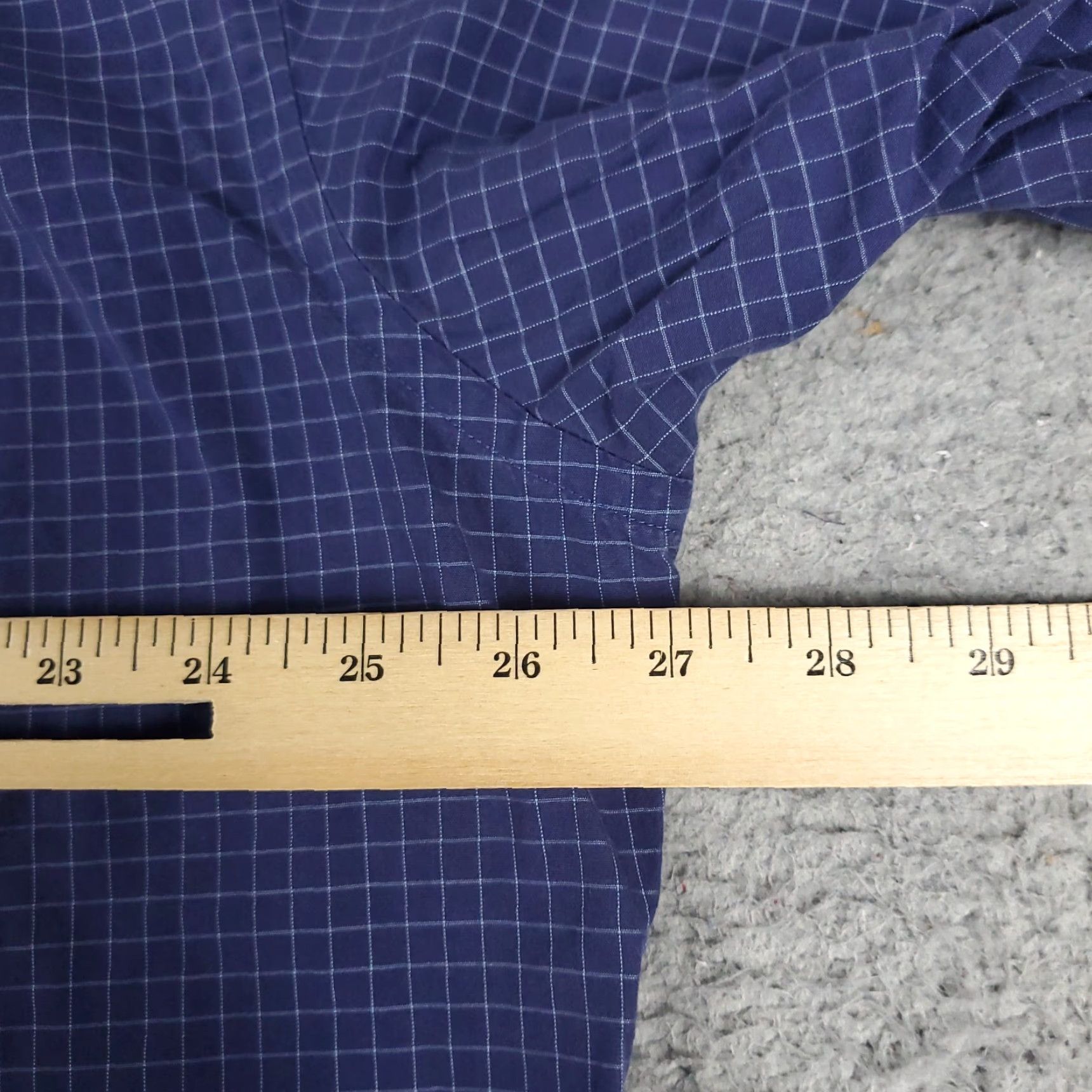 Tommy Hilfiger Tommy Hilfiger Blue Check Button-Up Shirt Mens XL Long Sleeve Casual Classic Size US XL / EU 56 / 4 - 5 Thumbnail