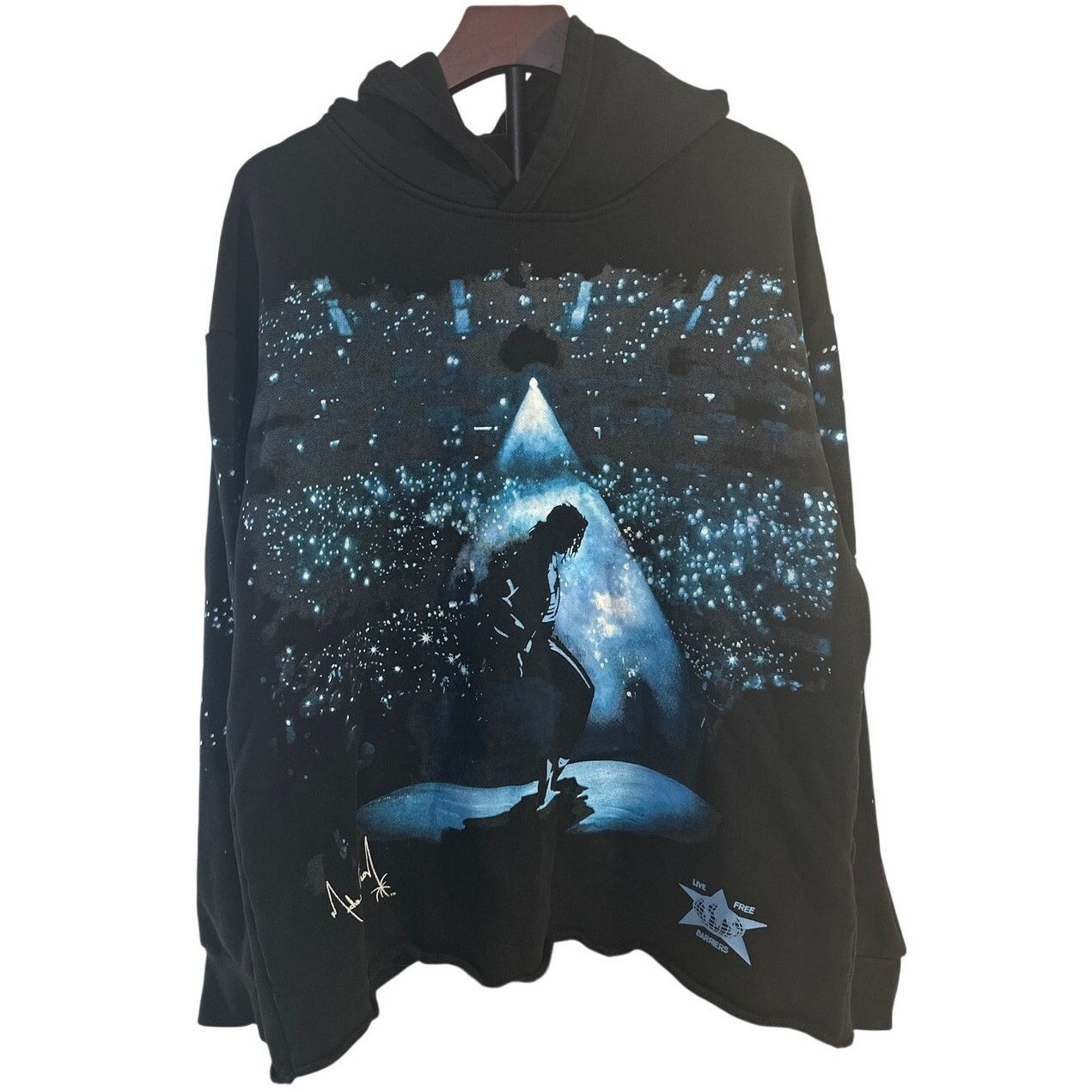 Michael Jackson Michael Jackson Barriers Worldwide Graphic Hoodie Medium Size US M / EU 48-50 / 2 - 1 Thumbnail