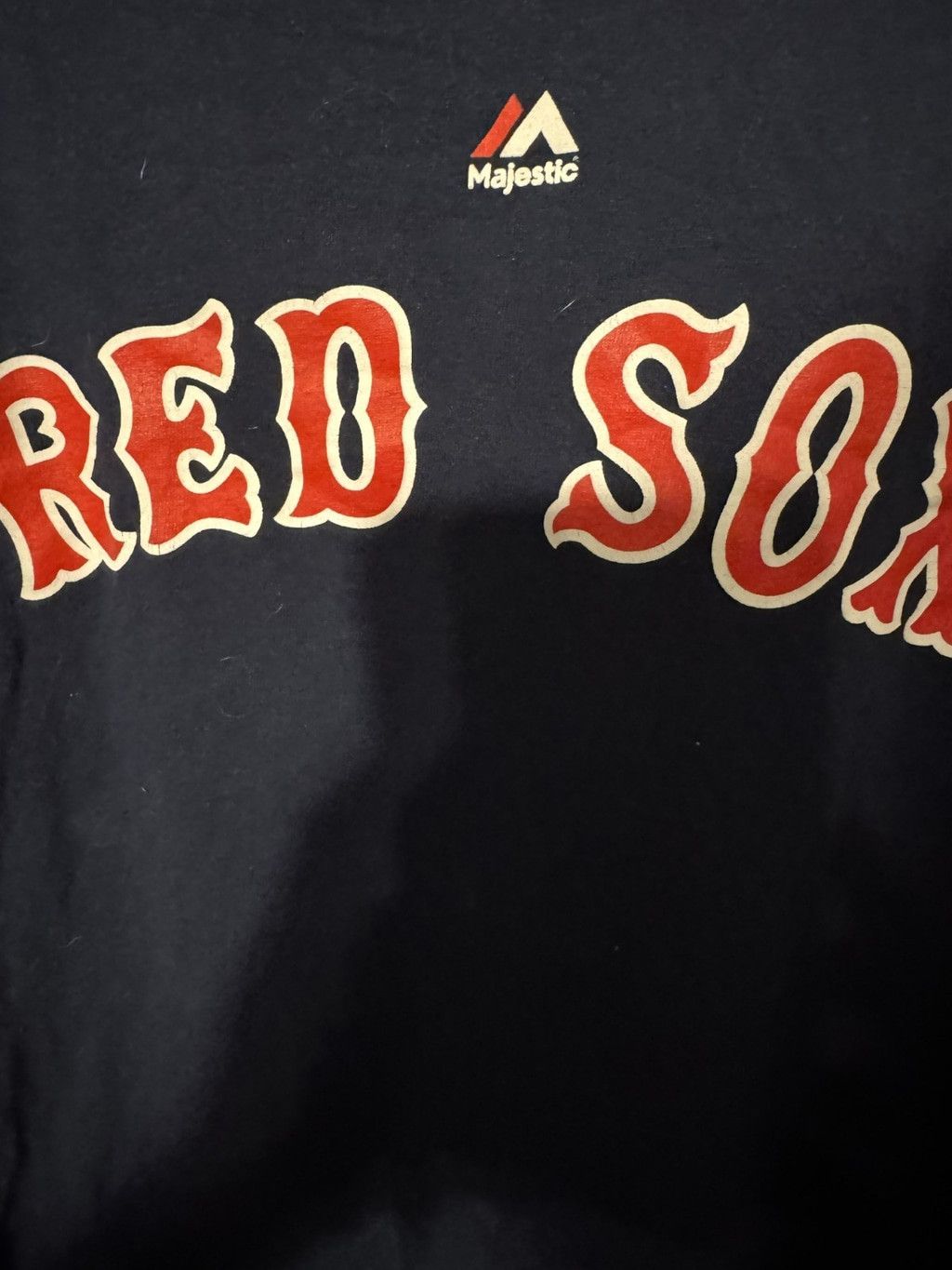 Majestic Boston Red Sox Majestic Short Sleeve Tee Men's XL Blue MLB Size US XL / EU 56 / 4 - 2 Thumbnail