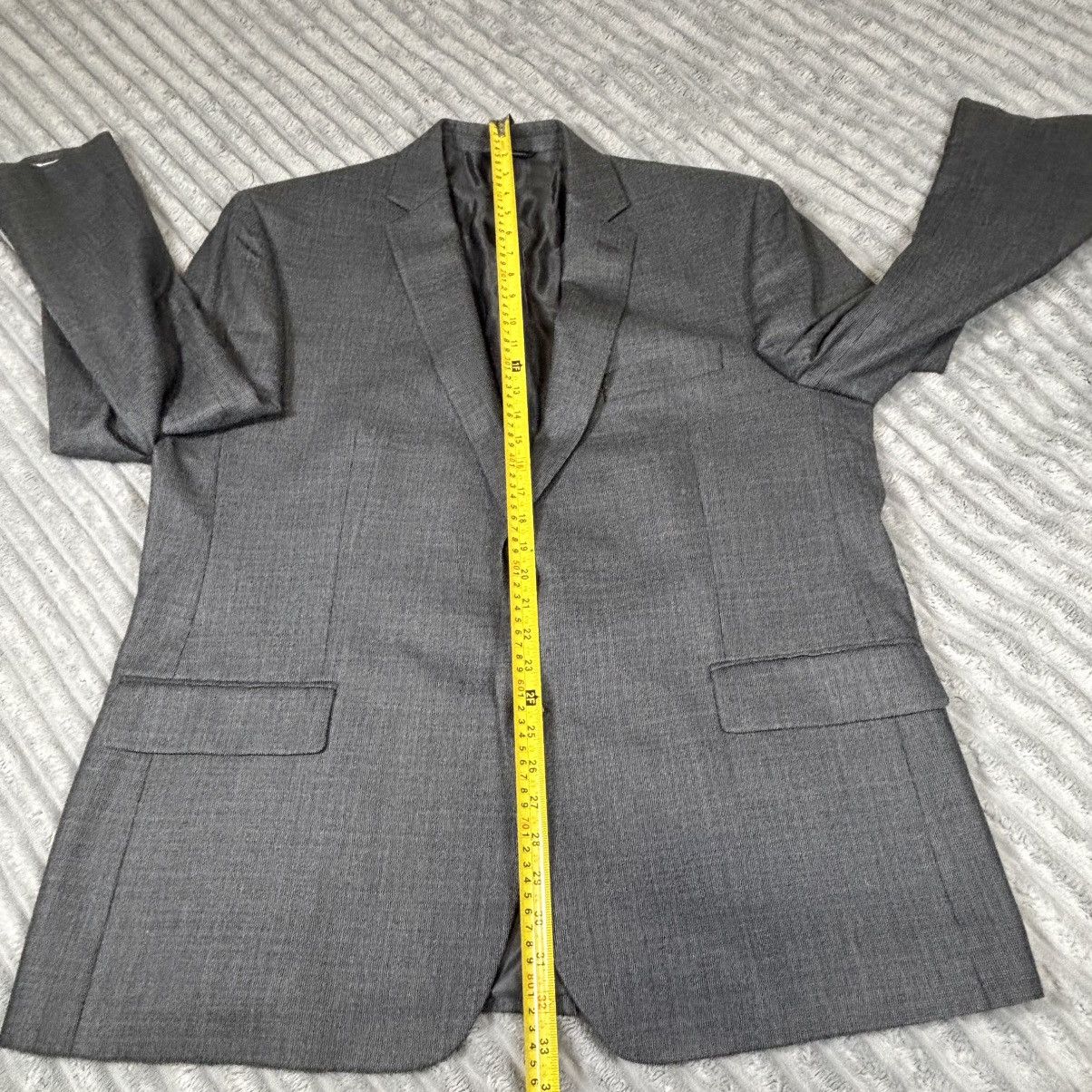 Ralph Lauren Ralph Lauren Sport Coat Men 48 R gray Houndstooth Silk Wool Size 48R - 8 Thumbnail